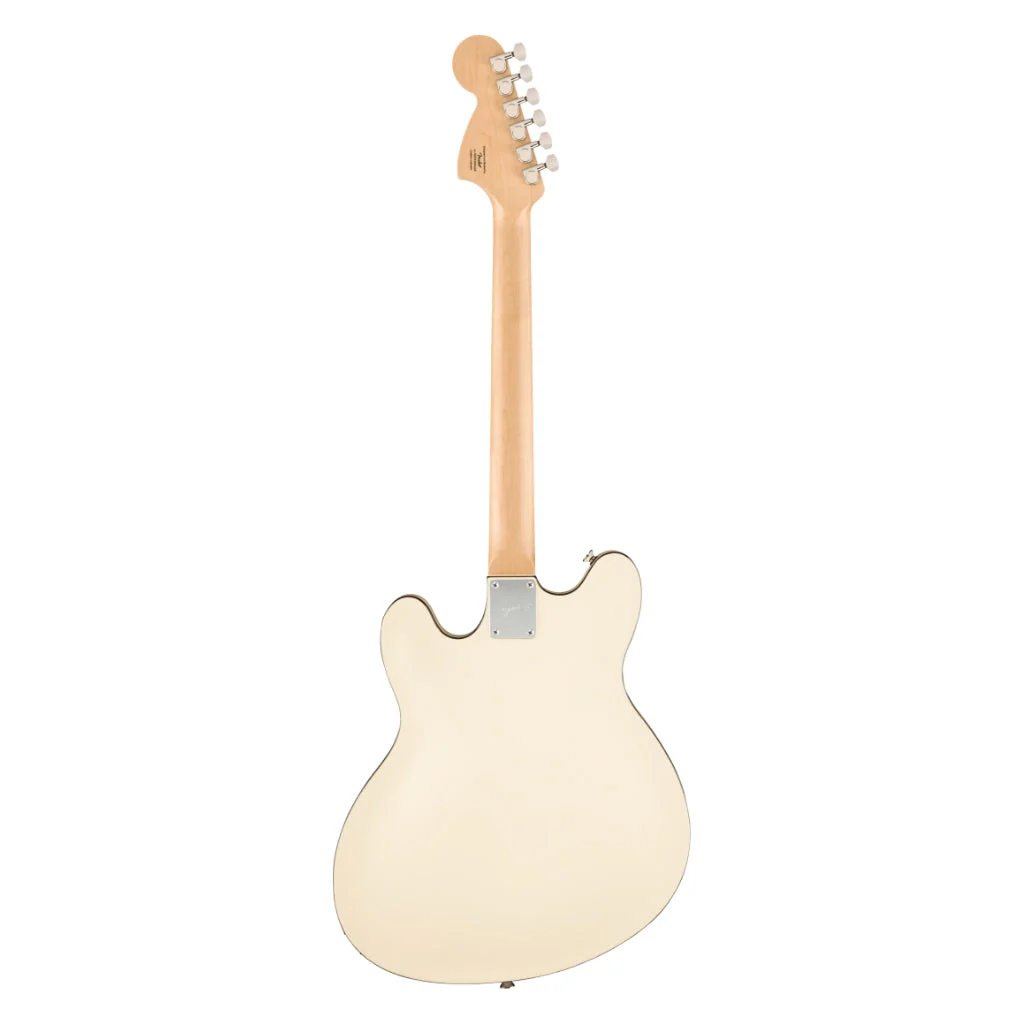 Fender Squier Affinity Series Starcaster Deluxe, Laurel Fingerboard, Olympic White - Image 3