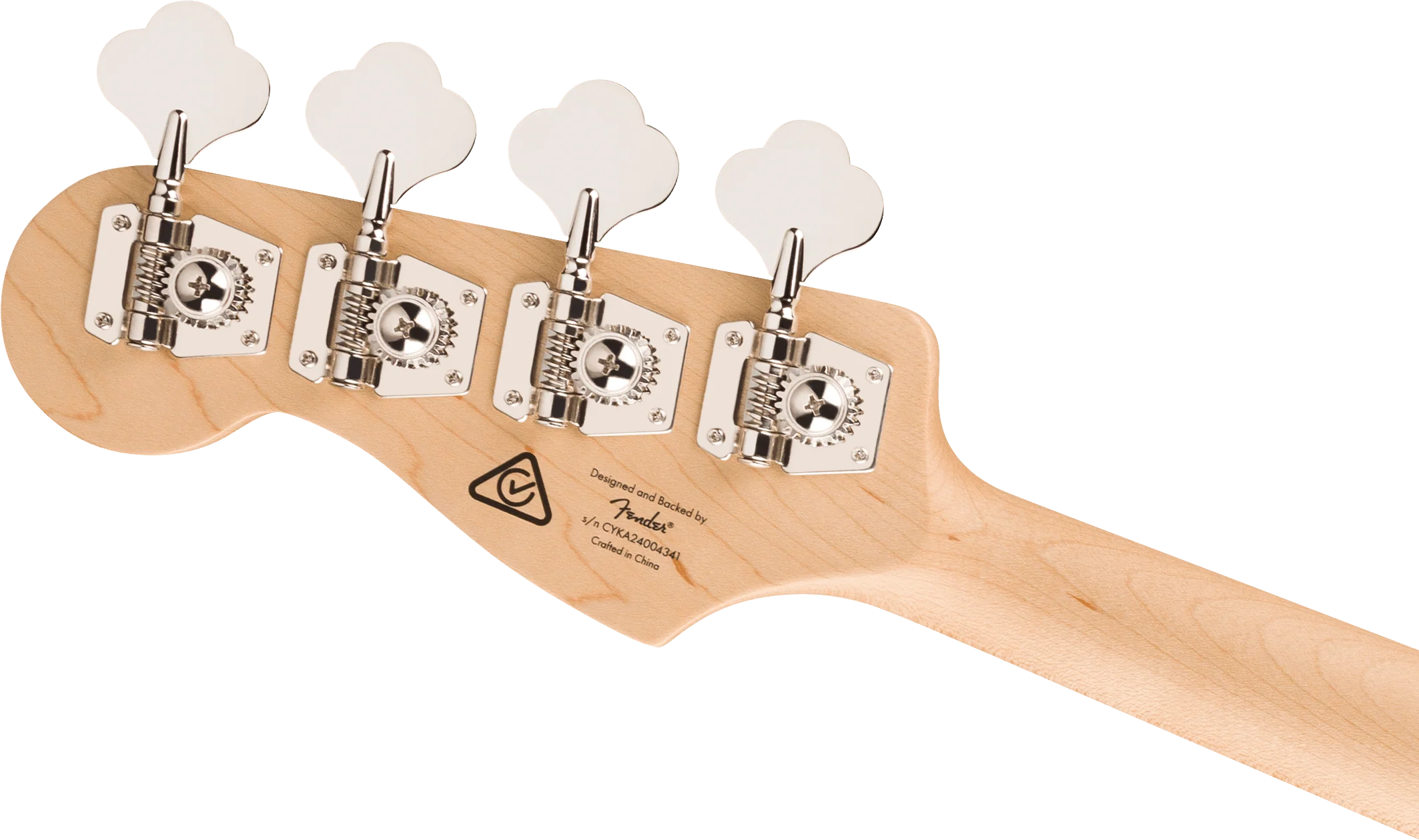 Fender Squier Affinity Series Active Jazz Bass - Mystic Sea Foam Green - Image 3