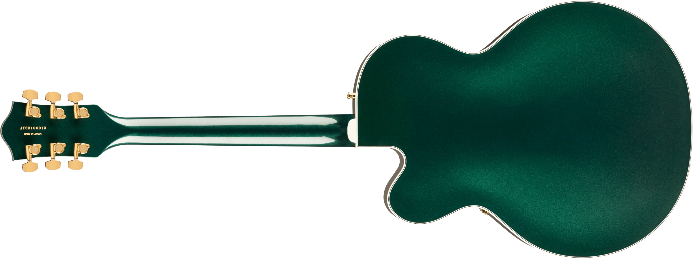 Gretsch Nashville Hollow Body with String-Thru Bigsby and Gold Hardware, Ebony Fingerboard - Cadillac Green - Image 3