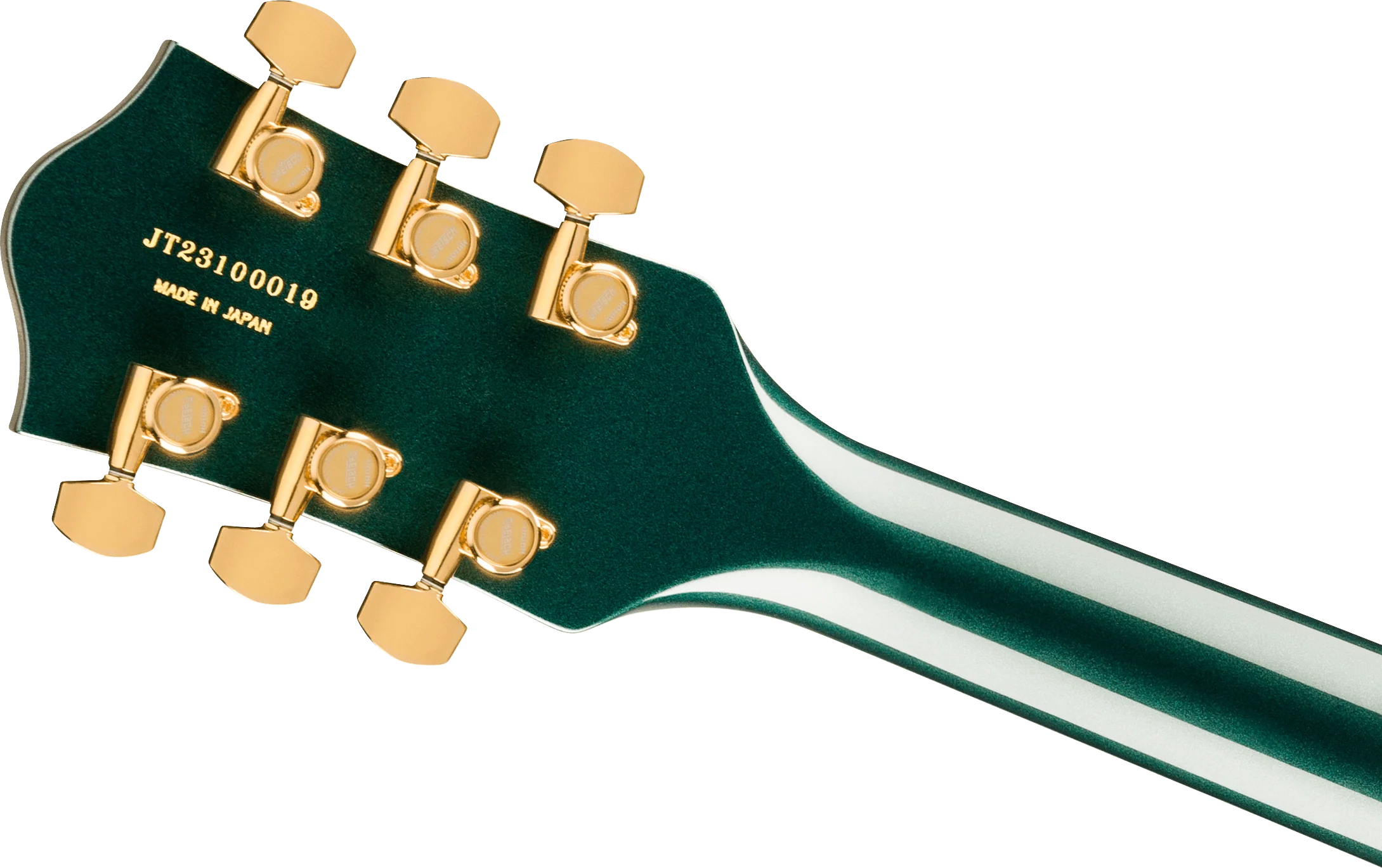Gretsch Nashville Hollow Body with String-Thru Bigsby and Gold Hardware, Ebony Fingerboard - Cadillac Green - Image 6