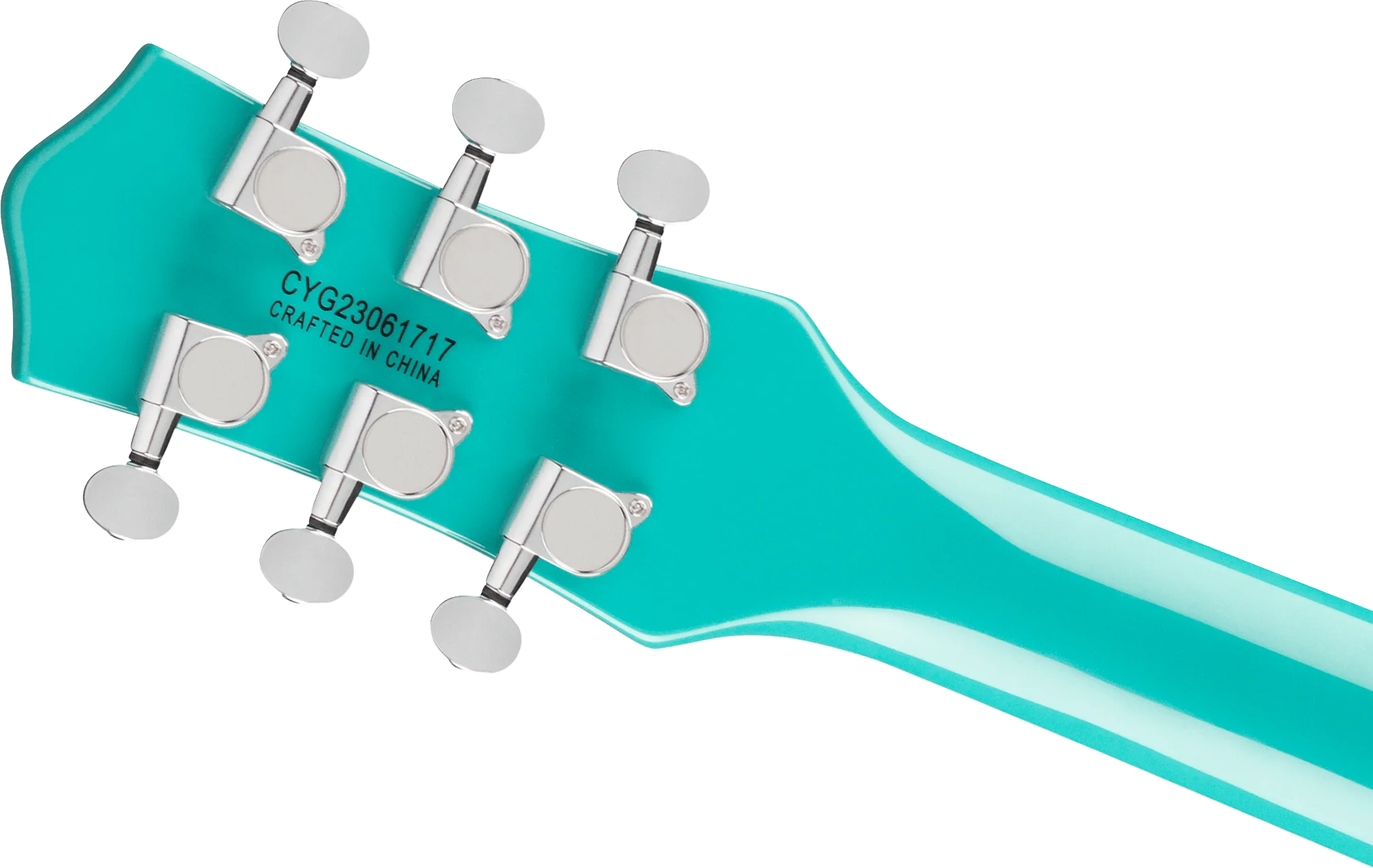 Gretsch G5232T Electromatic Double Jet FT with Bigsby, Laurel Fingerboard, Caicos Green - Image 3