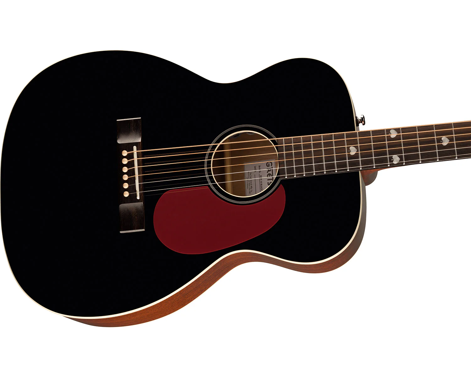 Gretsch Nick 13 Outlaw Heart Grand Concert - Black