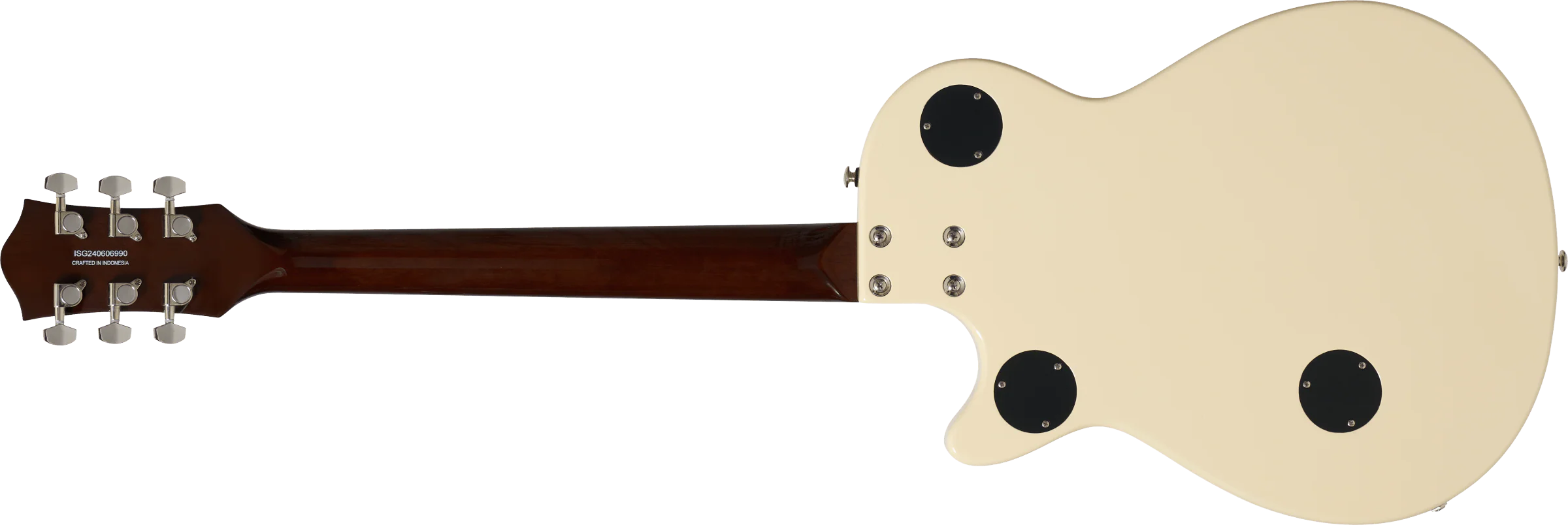 Gretsch Streamliner Jet Club Single-Cut with Wraparound, Laurel Fingerboard, Vintage White - Image 3