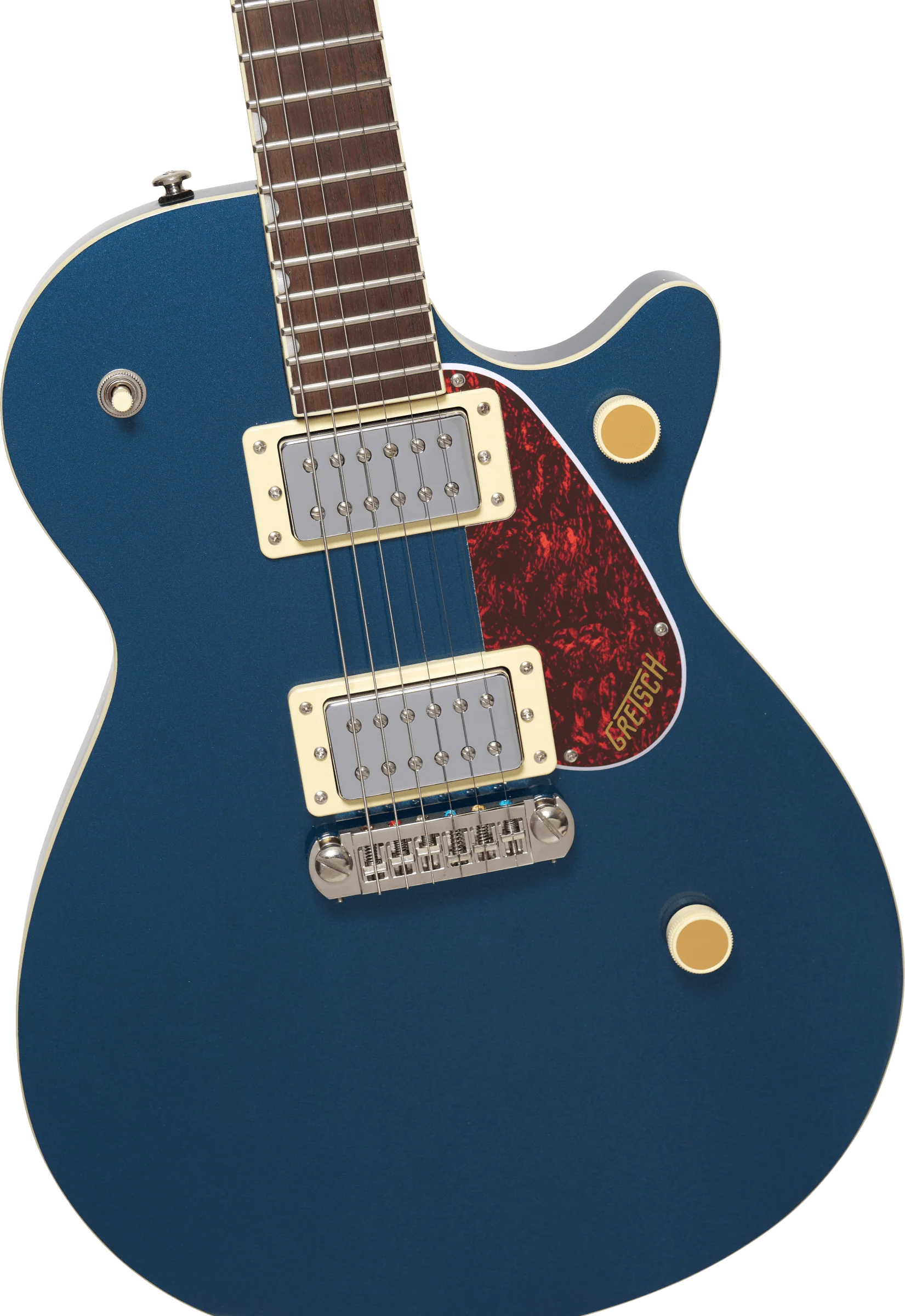 Gretsch Streamliner Jet Club Single-Cut with Wraparound, Laurel Fingerboard, Dark Denim - Image 6