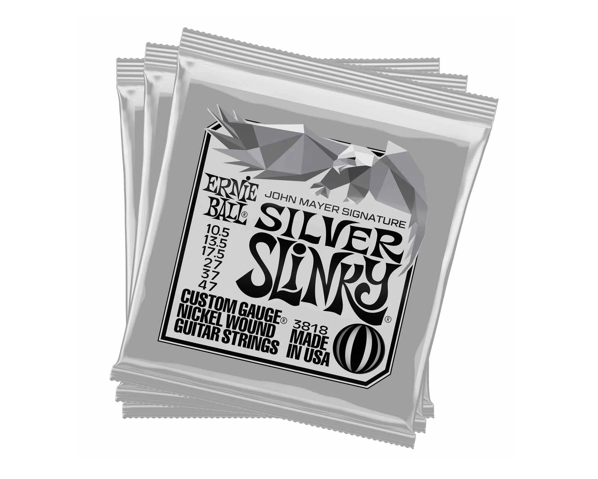 Ernie Ball 2218 Silver Slinky - John Mayer Signature Set