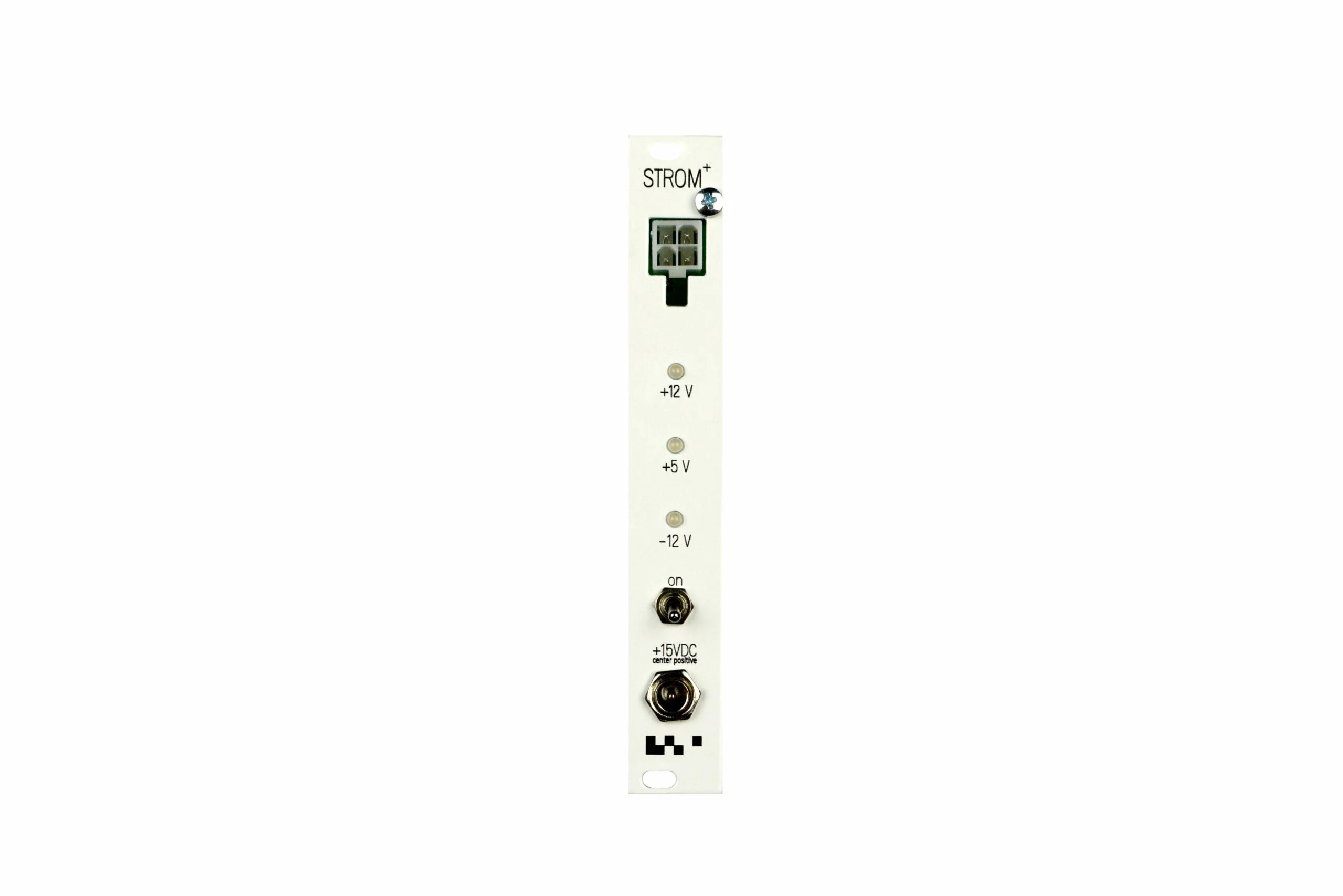 KOMA Elektronik Case 3U 84HP - White (Powered) - Image 4
