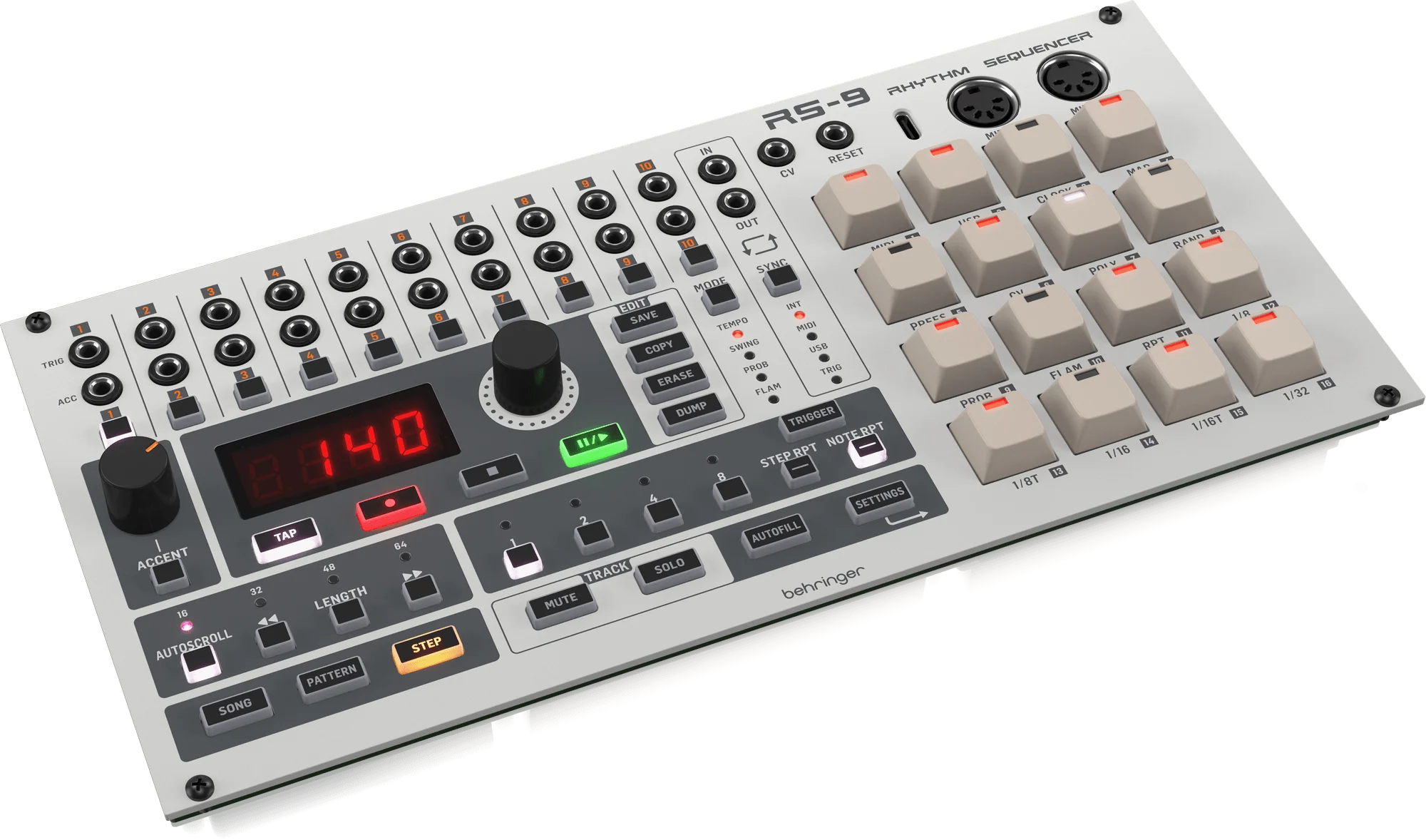 Behringer RS-9 Drum Machine Sequencer Eurorack Module - Image 2