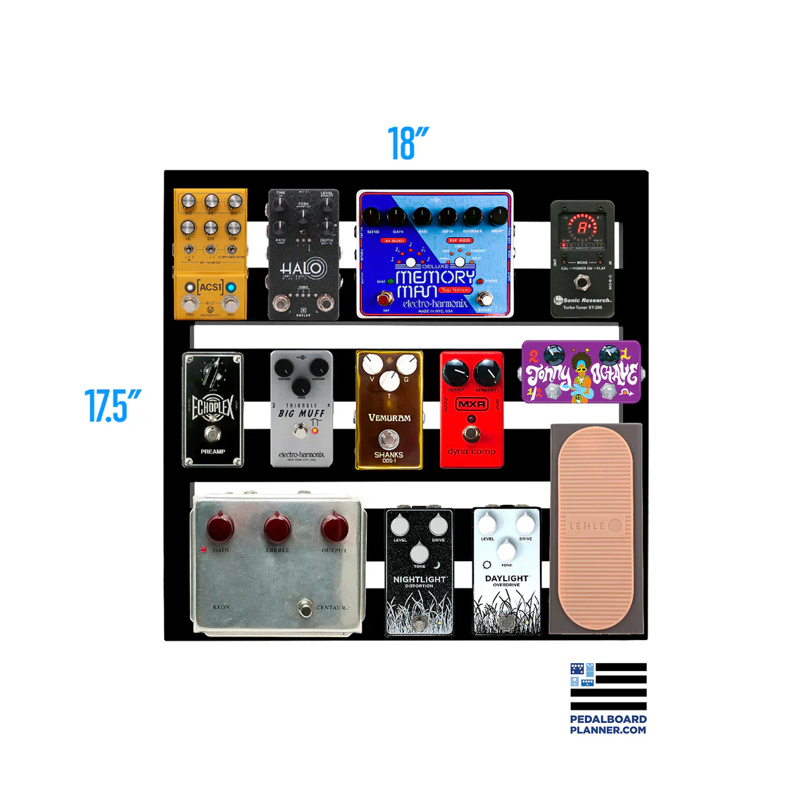Pedaltrain XD-18 with Tour Case - Image 2