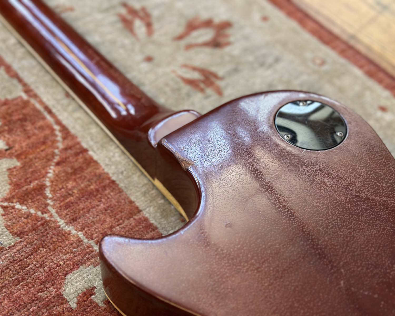 1980 Tokai Reborn Old - '58 Burst Lawsuit / LS-120 - Open Book Headstock w/ OHSC - Made in Japan (4.4kg) - Image 10