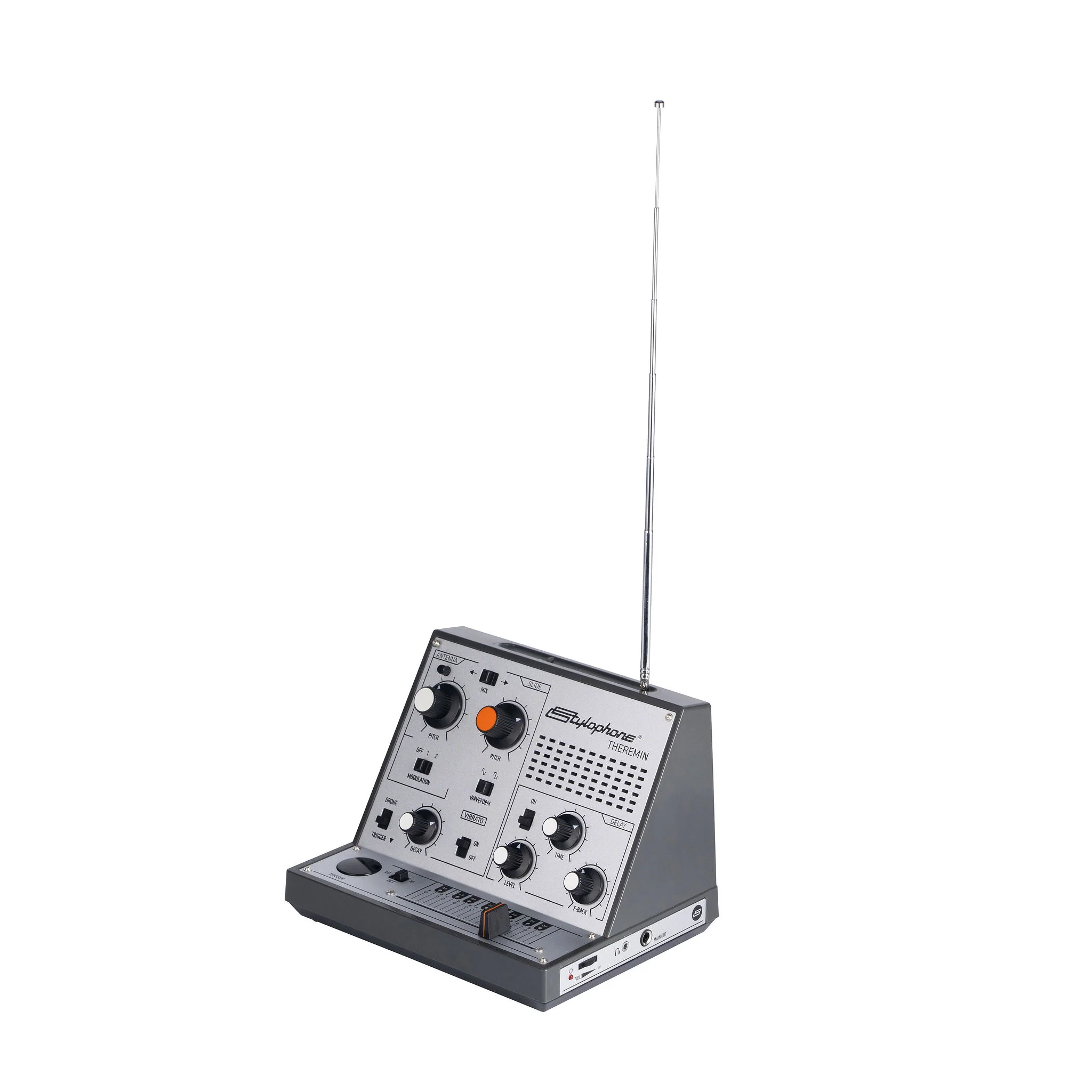 Dübreq Stylophone Theremin Portable Touch Sensitive Synthesizer - Image 2