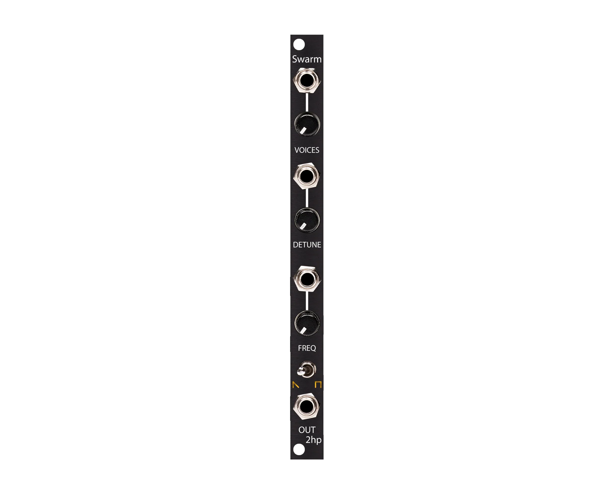 2hp Swarm Hyper Oscillator - Black