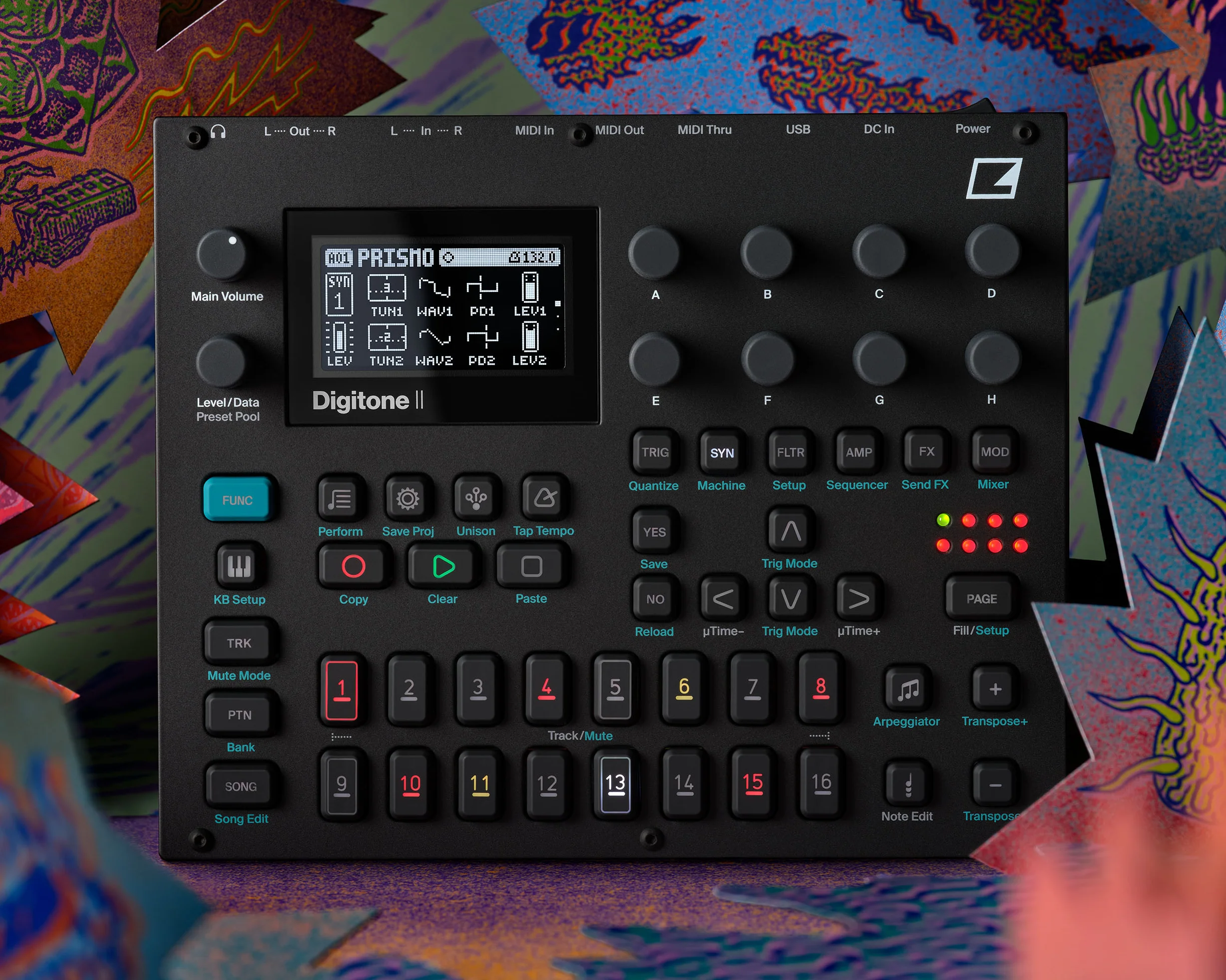 Elektron Digitone II Digital Synthesizer Sequencer - Image 7