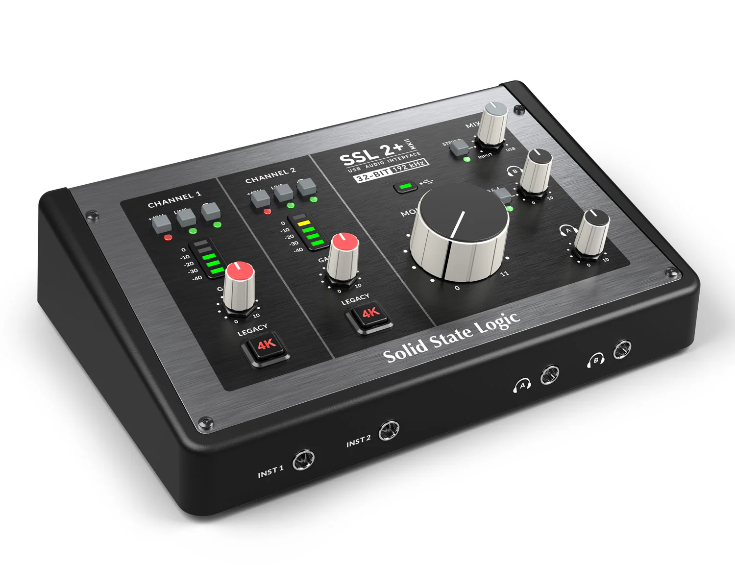 Solid State Logic SSL 2+ MKII Two Channel Audio Interface + Midi IO - Image 3