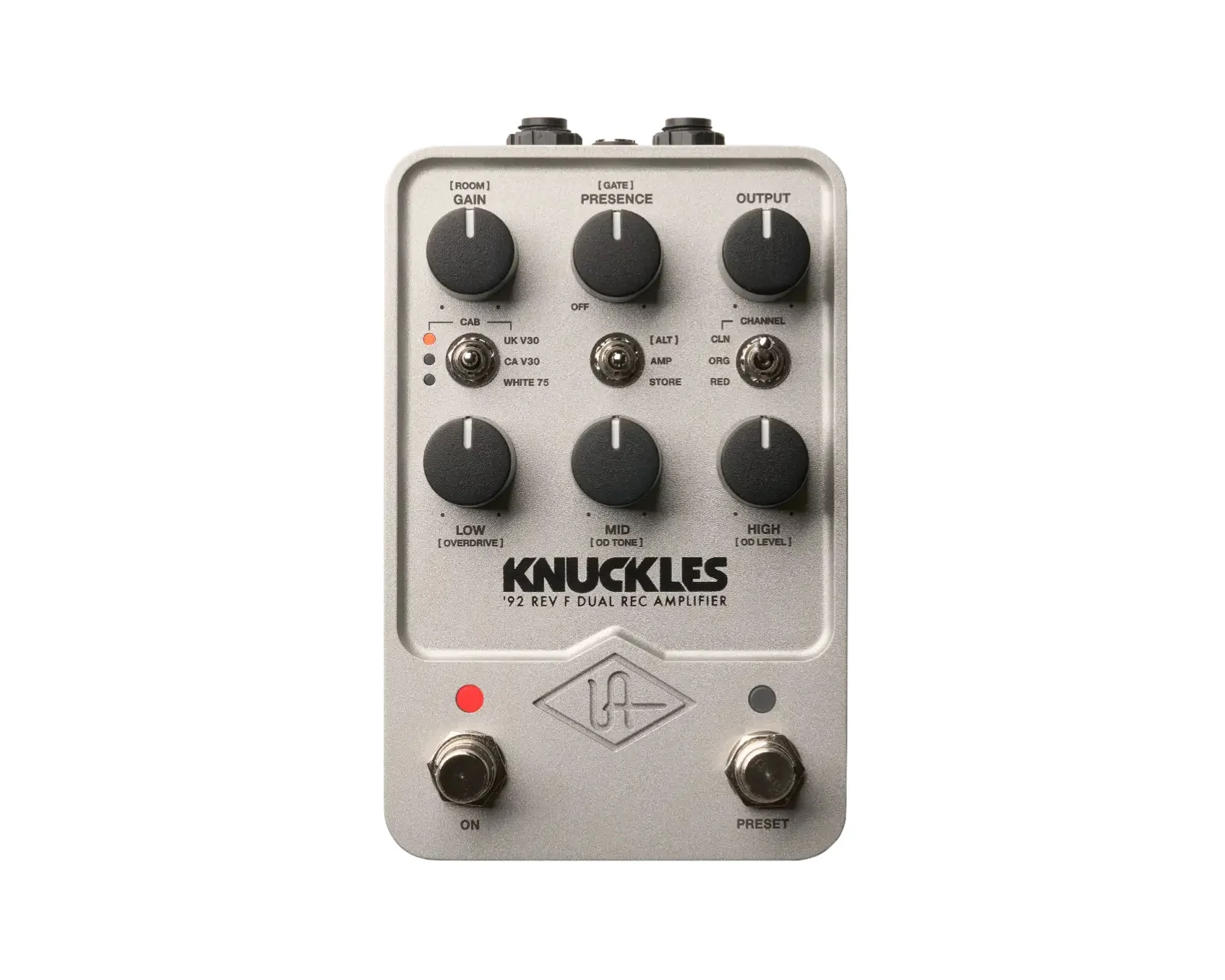 Universal Audio Knuckles '92 Rev F Dual Rec Amplifier Pedal