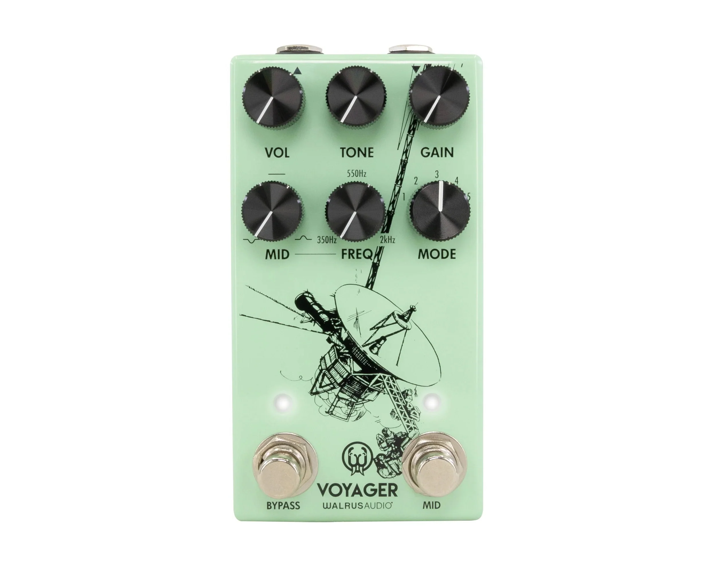 Walrus Audio Voyager Pre-Amp/Overdrive Mk II (Sea Foam)