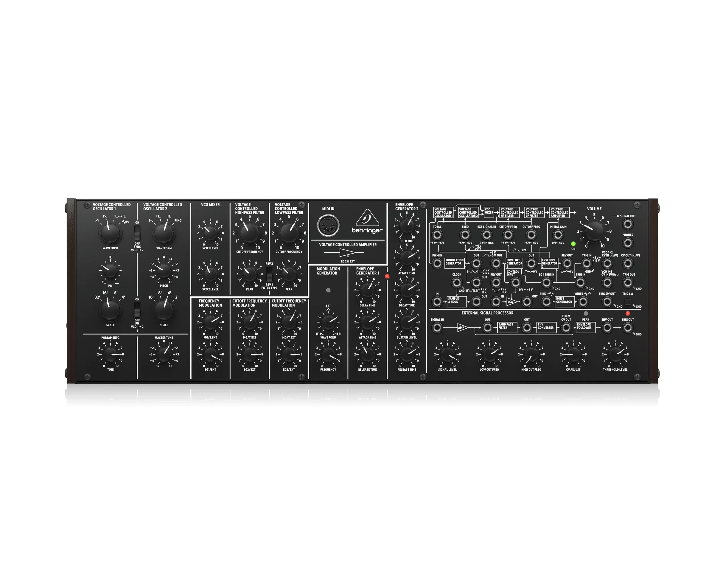 Behringer K-2 MK II Analog Semi Modular Synthesizer