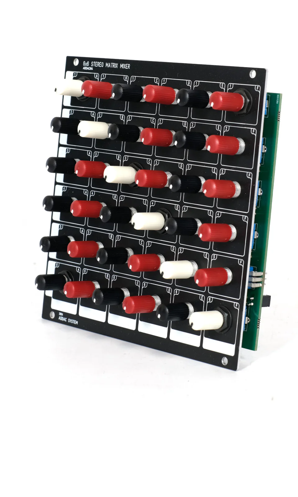 ADDAC System ADDAC814 Jacks & Controls 6x6 Stereo Matrix Mixer - Image 2