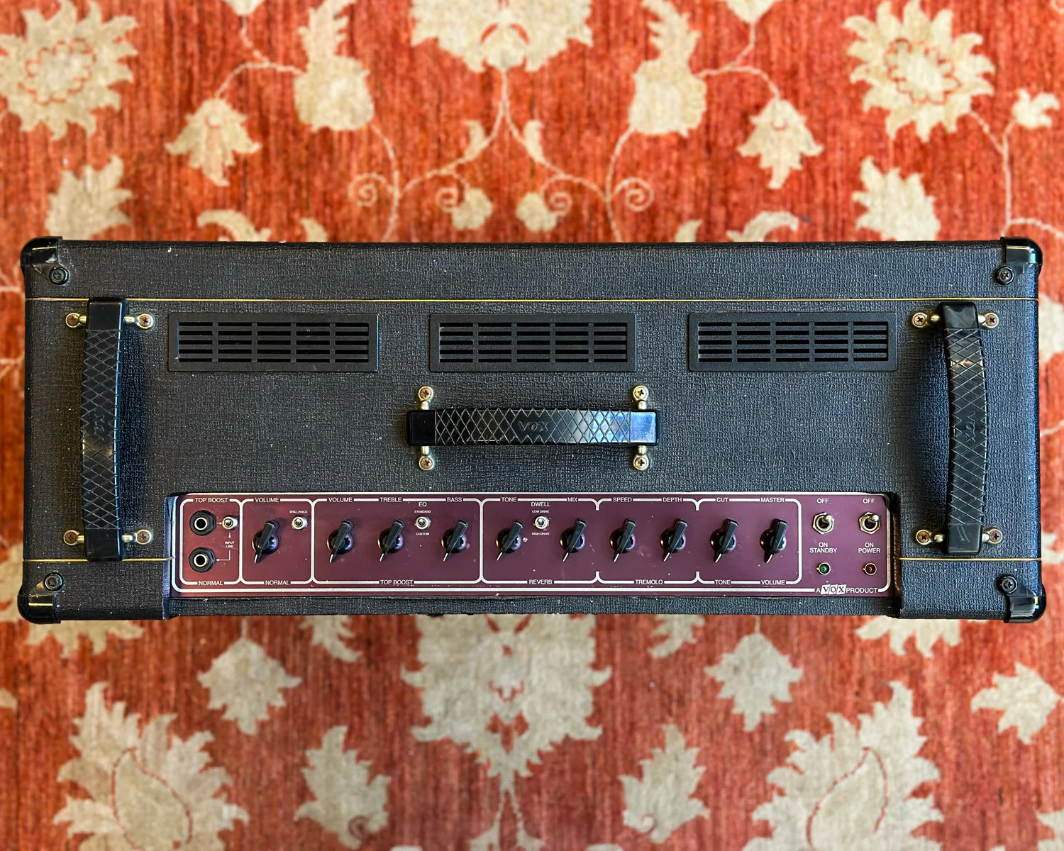 VOX AC30CC2 Custom Classic 30 Watt 2x12" Valve Combo Amplifier - Image 3