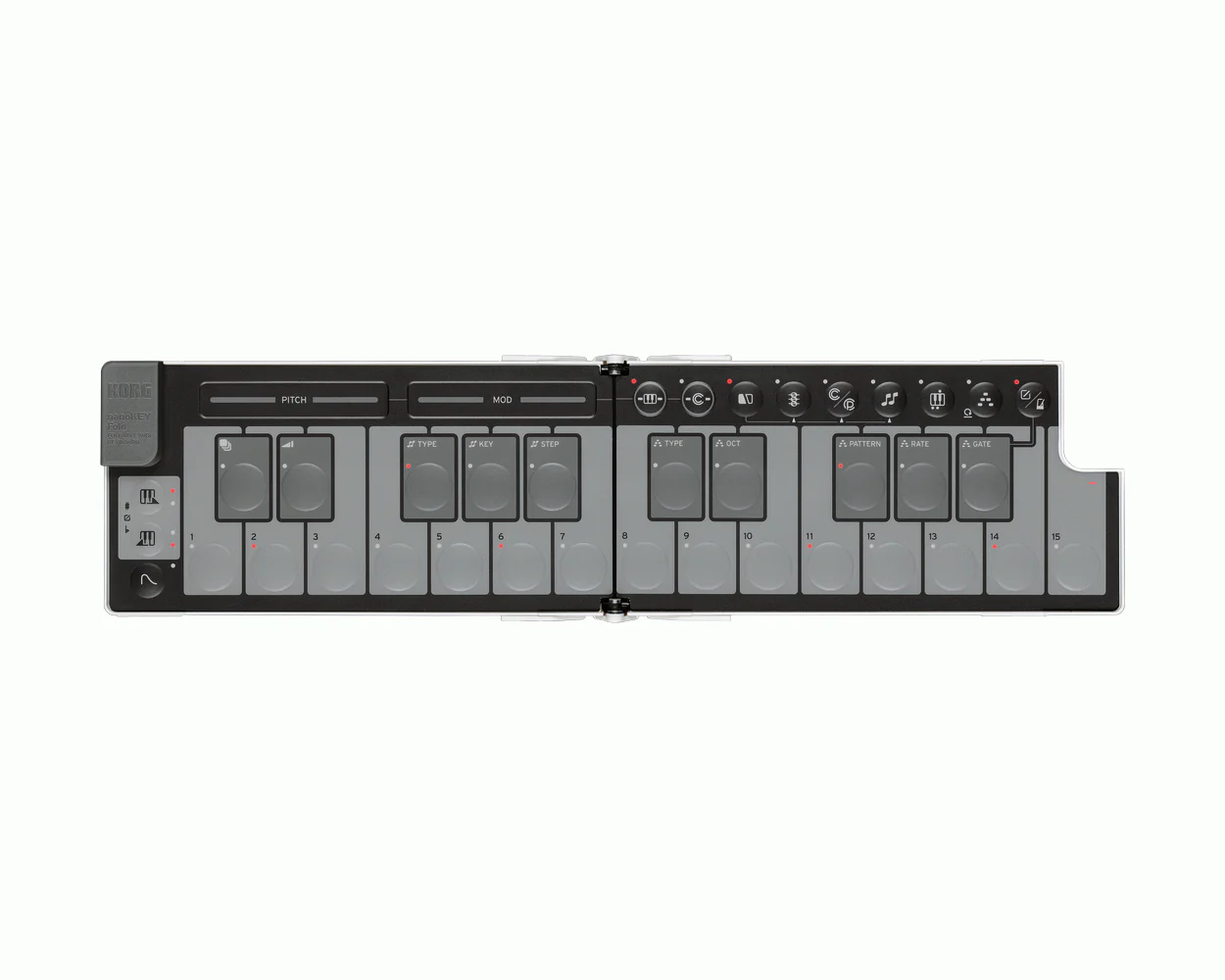 KORG NanoKEY Fold - White