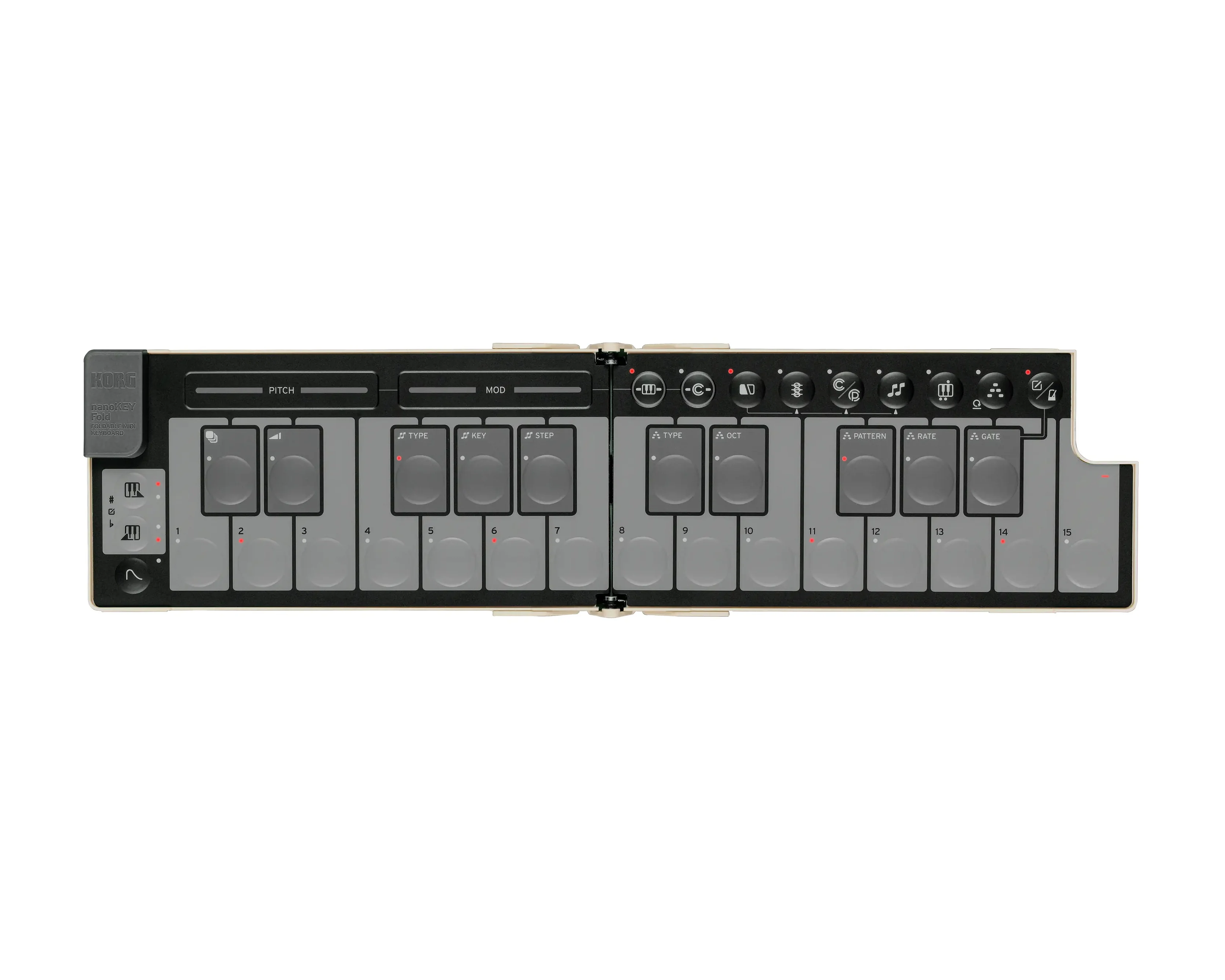 KORG nanoKEY Fold - Sand Beige