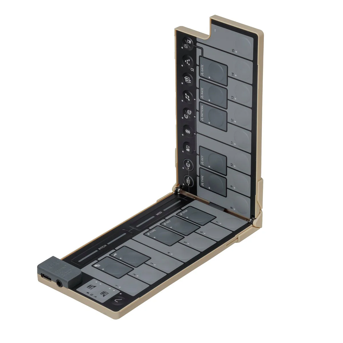 KORG nanoKEY Fold - Sand Beige - Image 2