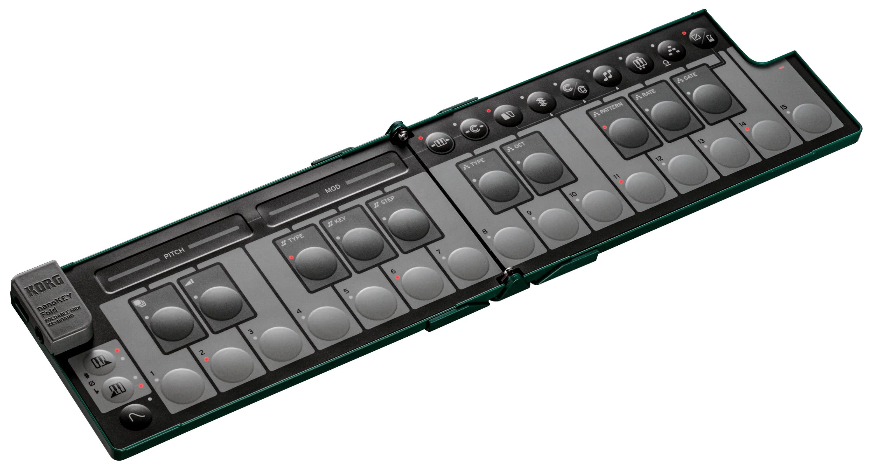 KORG NanoKEY Fold - Alpine Green - Image 3