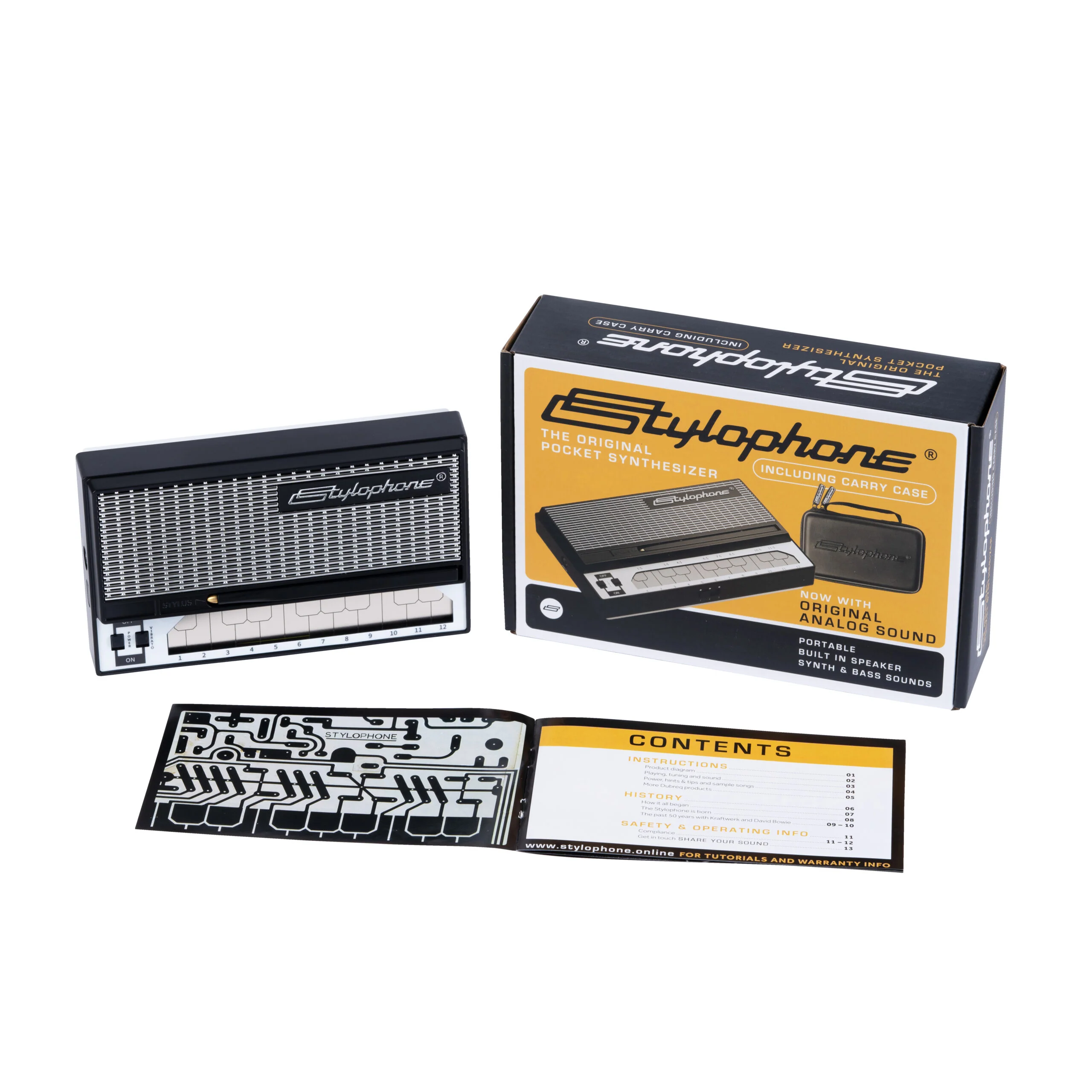 Dübreq Stylophone S-1 The Original Pocket Synthesizer including Carry Case - Image 6