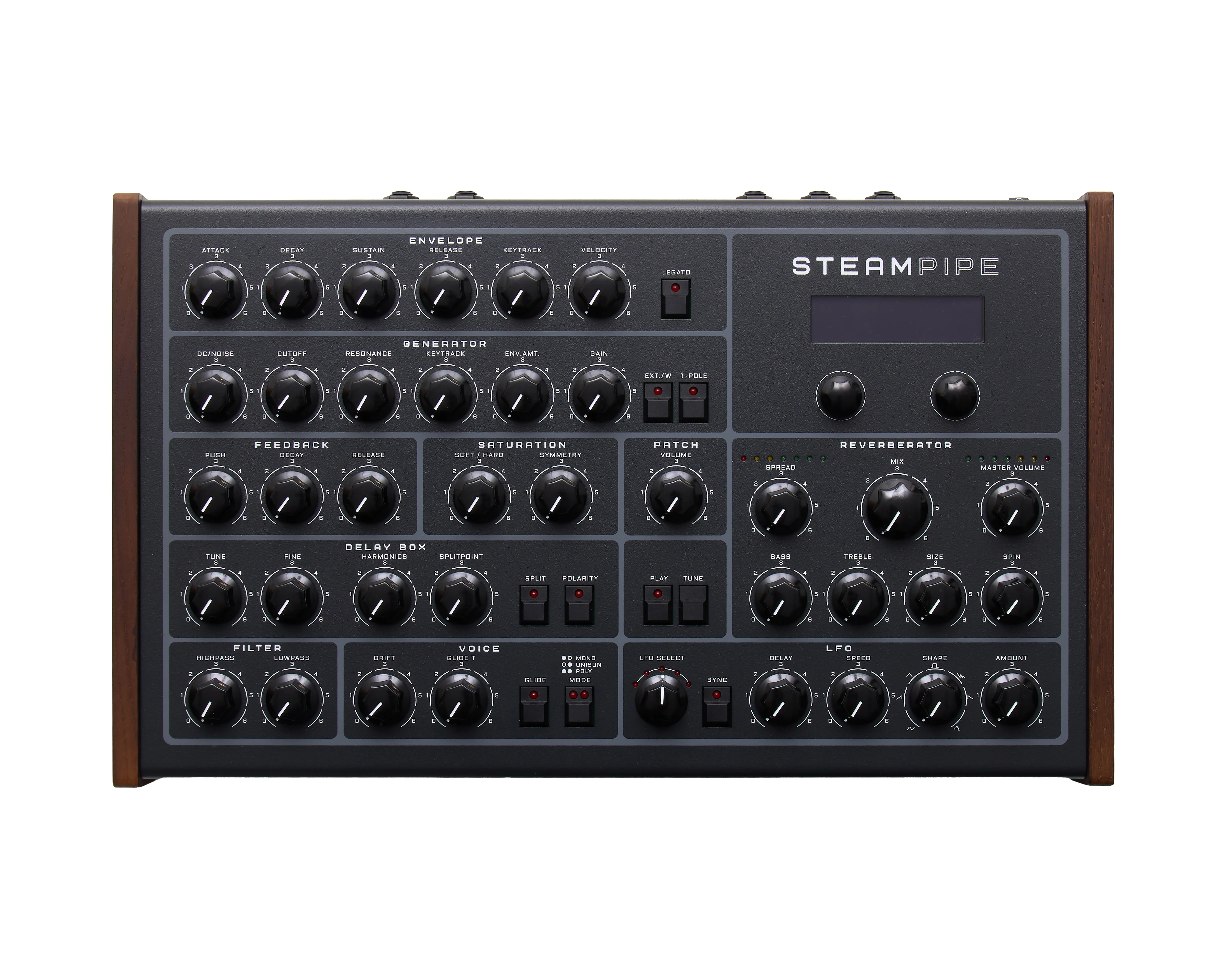Erica Synths Steampipe 8-Voice Polyphonic Synthesiser