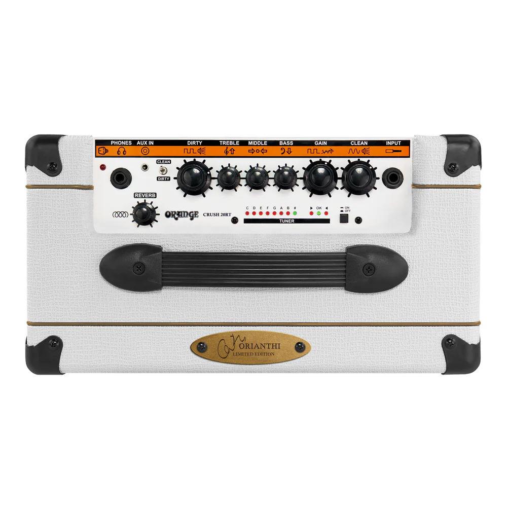Orange Crush 20RT Orianthi Signature White - Image 4