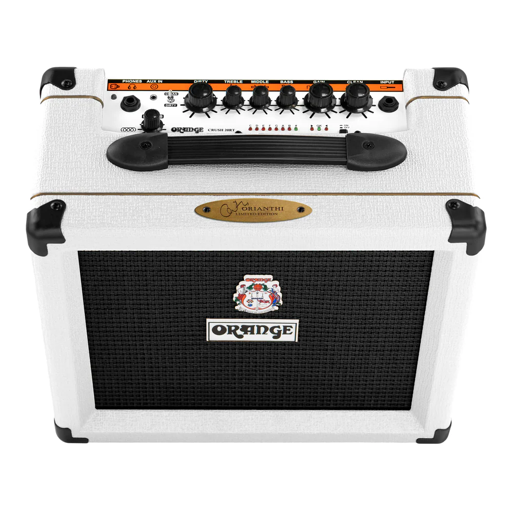 Orange Crush 20RT Orianthi Signature White - Image 5