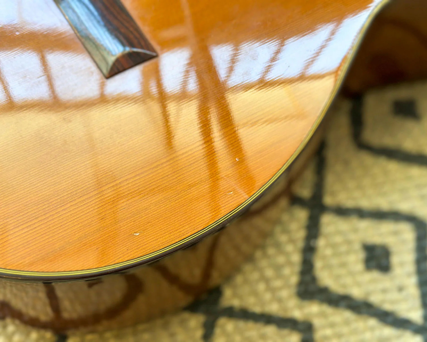 Made in Japan Fender FC-30 Classical Guitar - Solid Rosewood Back & Sides - Image 10