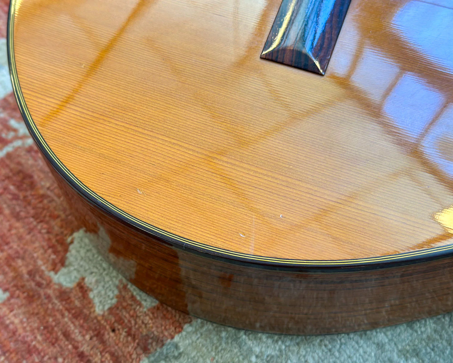 Made in Japan Fender FC-30 Classical Guitar - Solid Rosewood Back & Sides - Image 12