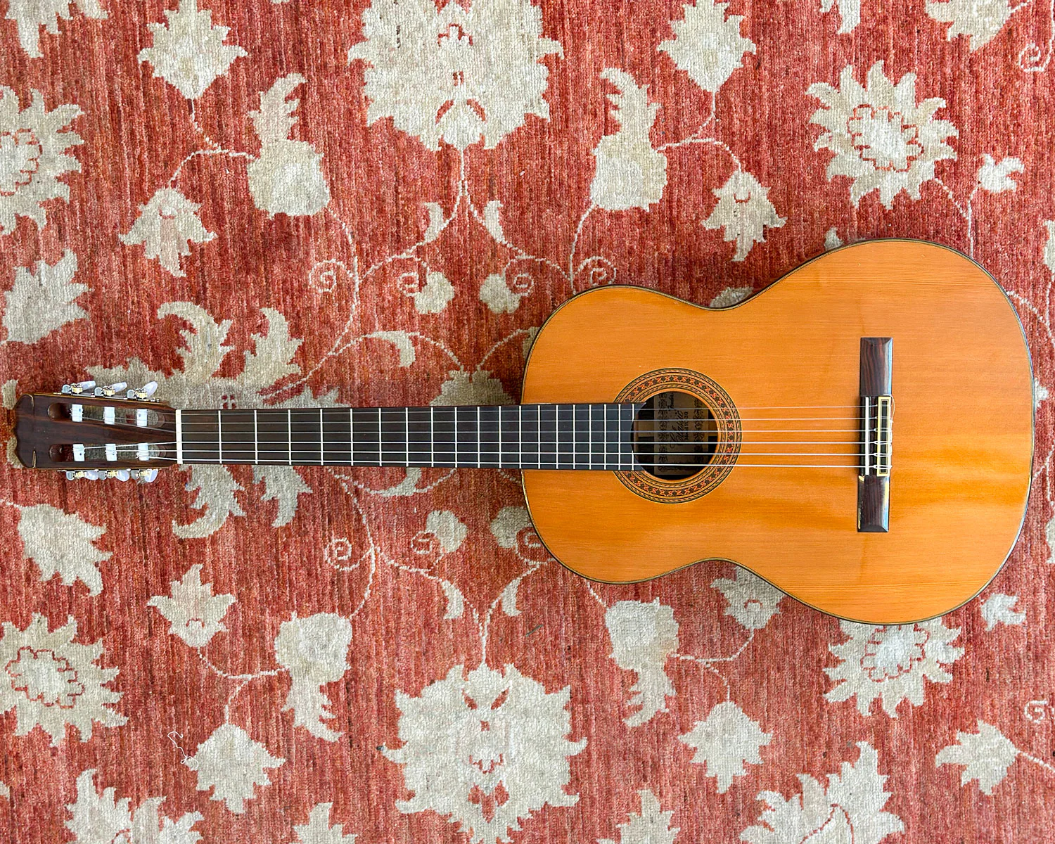 Made in Japan Fender FC-30 Classical Guitar - Solid Rosewood Back & Sides - Image 3