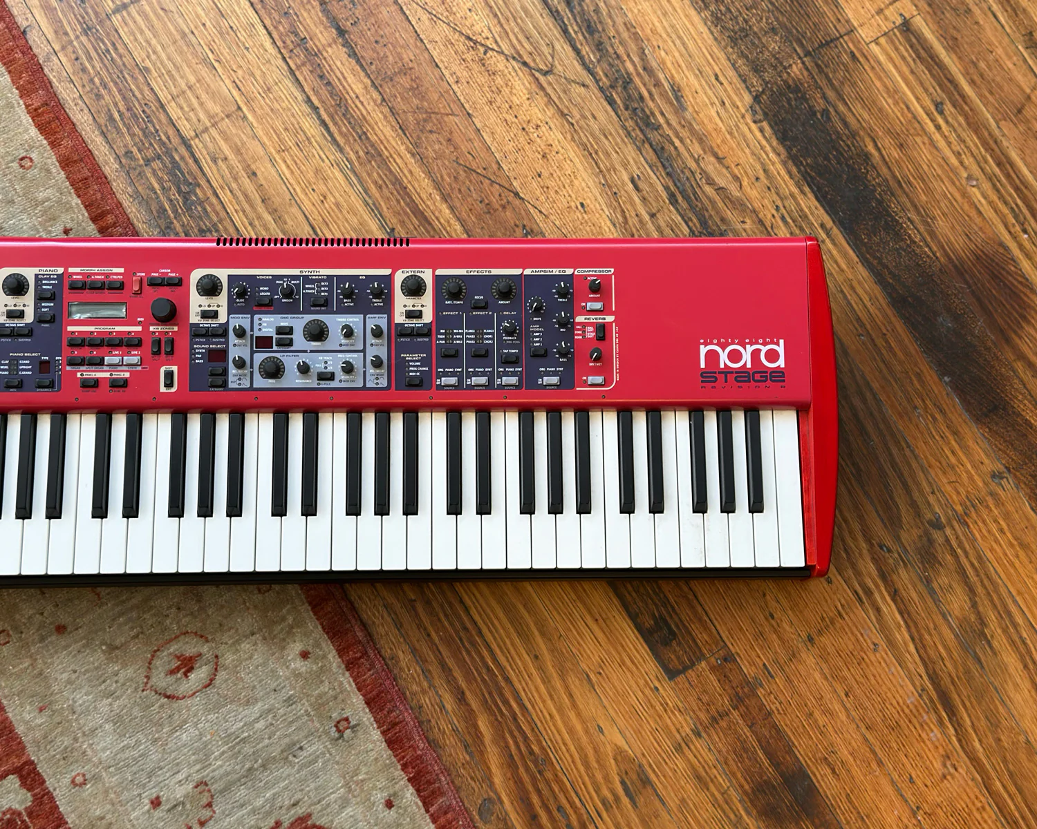 Nord Stage 88 Revision B Fully Weighted 88 Key Stage Piano