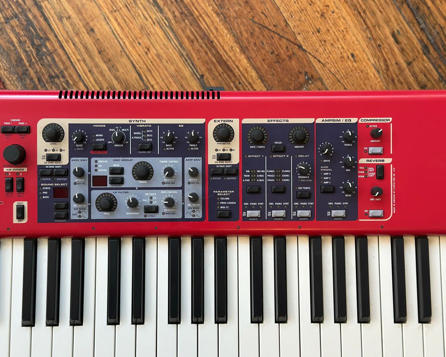 Nord Stage 88 Revision B Fully Weighted 88 Key Stage Piano - Image 4