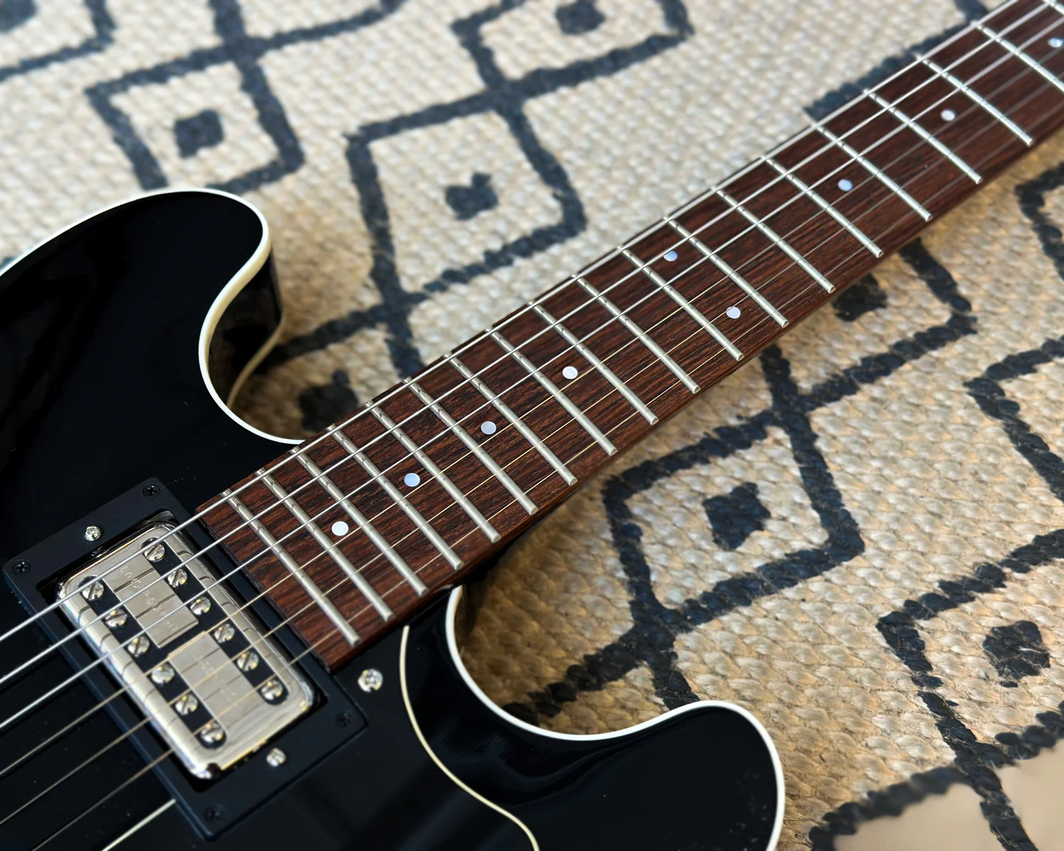 Framus Pro Series Teambuilt Mayfield w/ Original Gig Bag & Seymour Duncan Psyclone Filter'Trons - Image 7