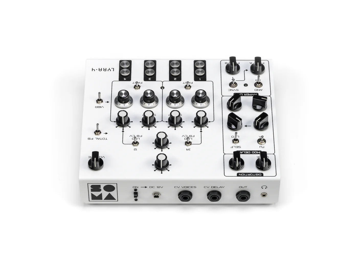 Soma Laboratory Lyra-4 Organismic Synthesizer - White Angel - Image 5