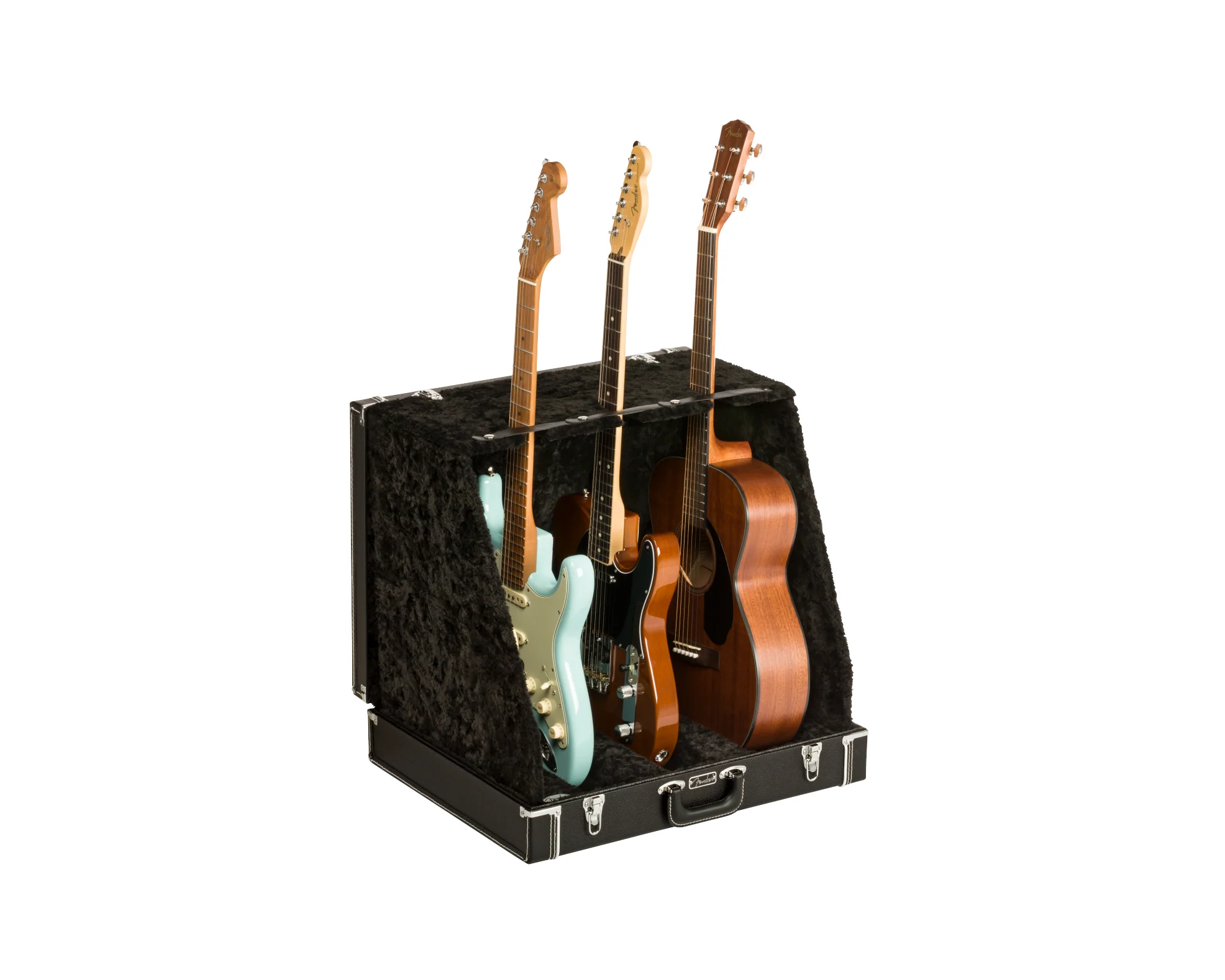 Fender Classic Series Case Stand - 3 Guitar - Black