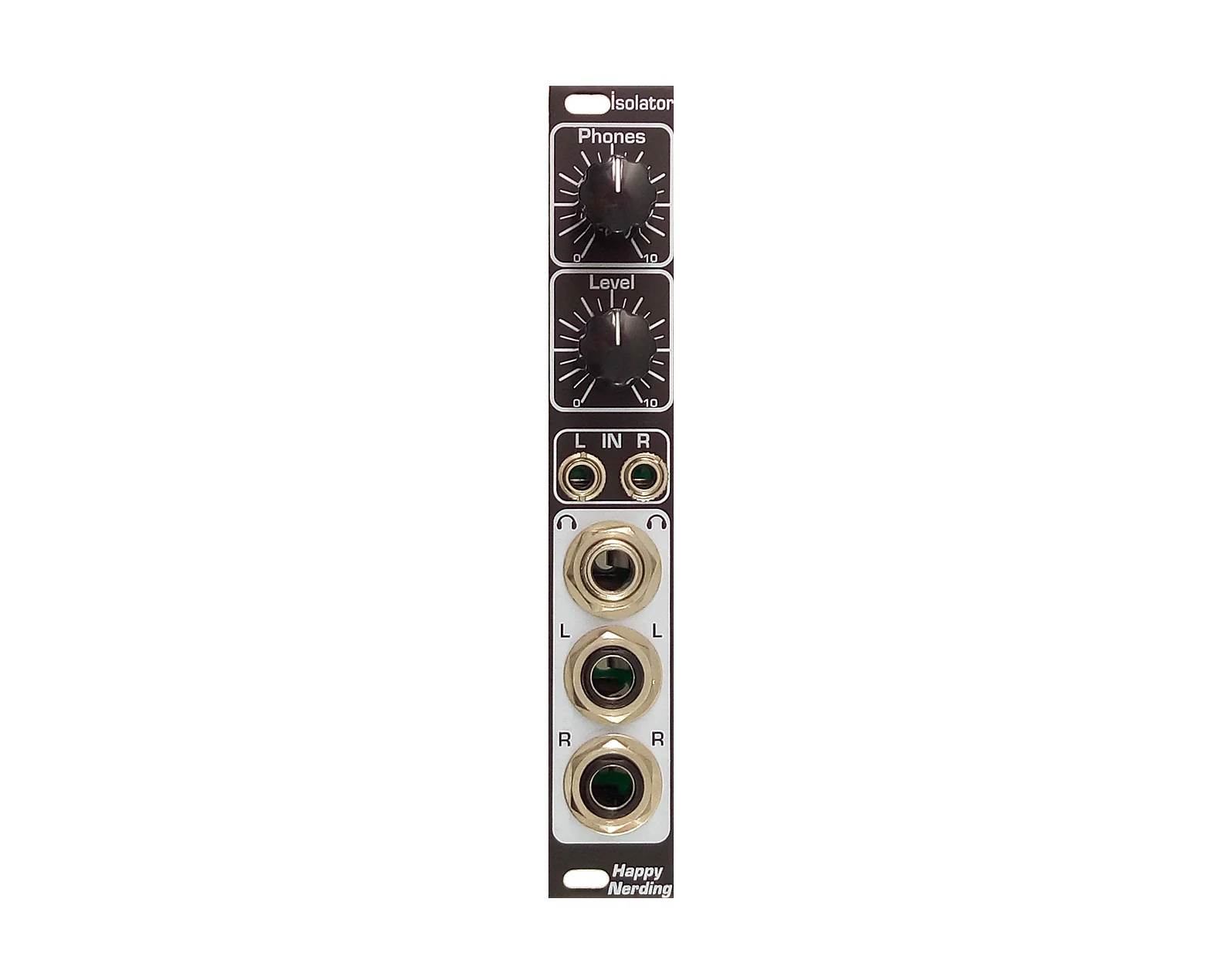 Happy Nerding Isolator - Black