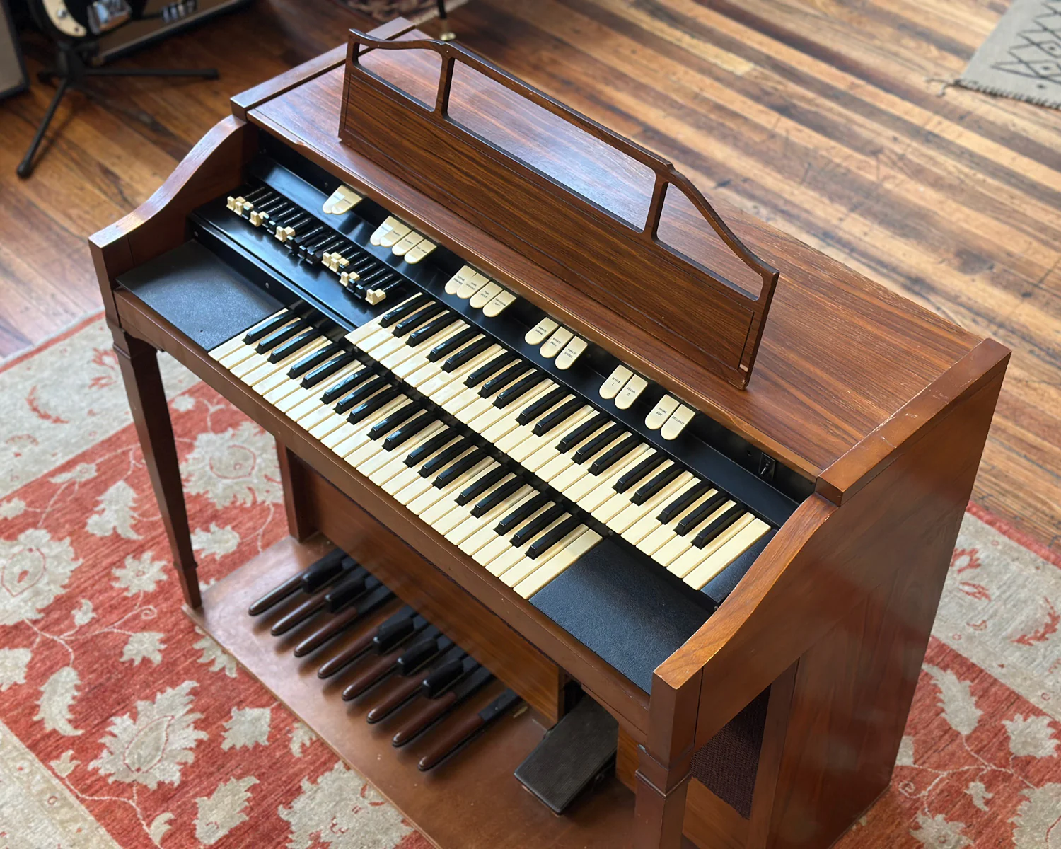 1960s Hammond L-112 Tonewheel Organ - Made in USA - Image 3