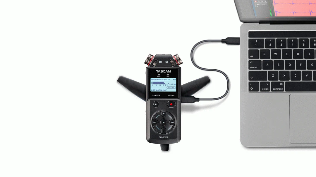 Tascam DR-05XP 2-Channel 32-Bit Float Handheld Recorder - Image 4