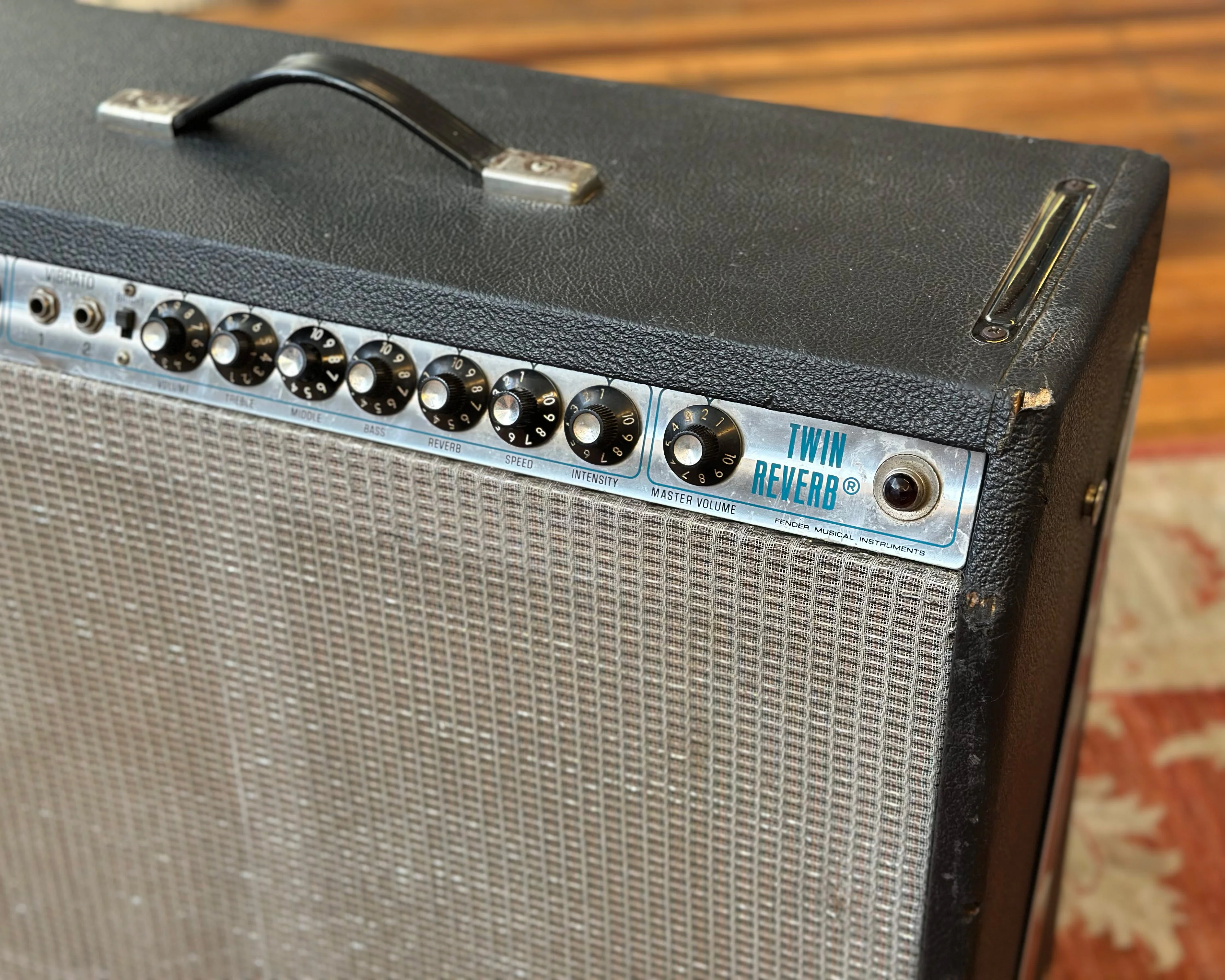 1970s Fender Twin Reverb 135 Watt 2x12" - Image 5