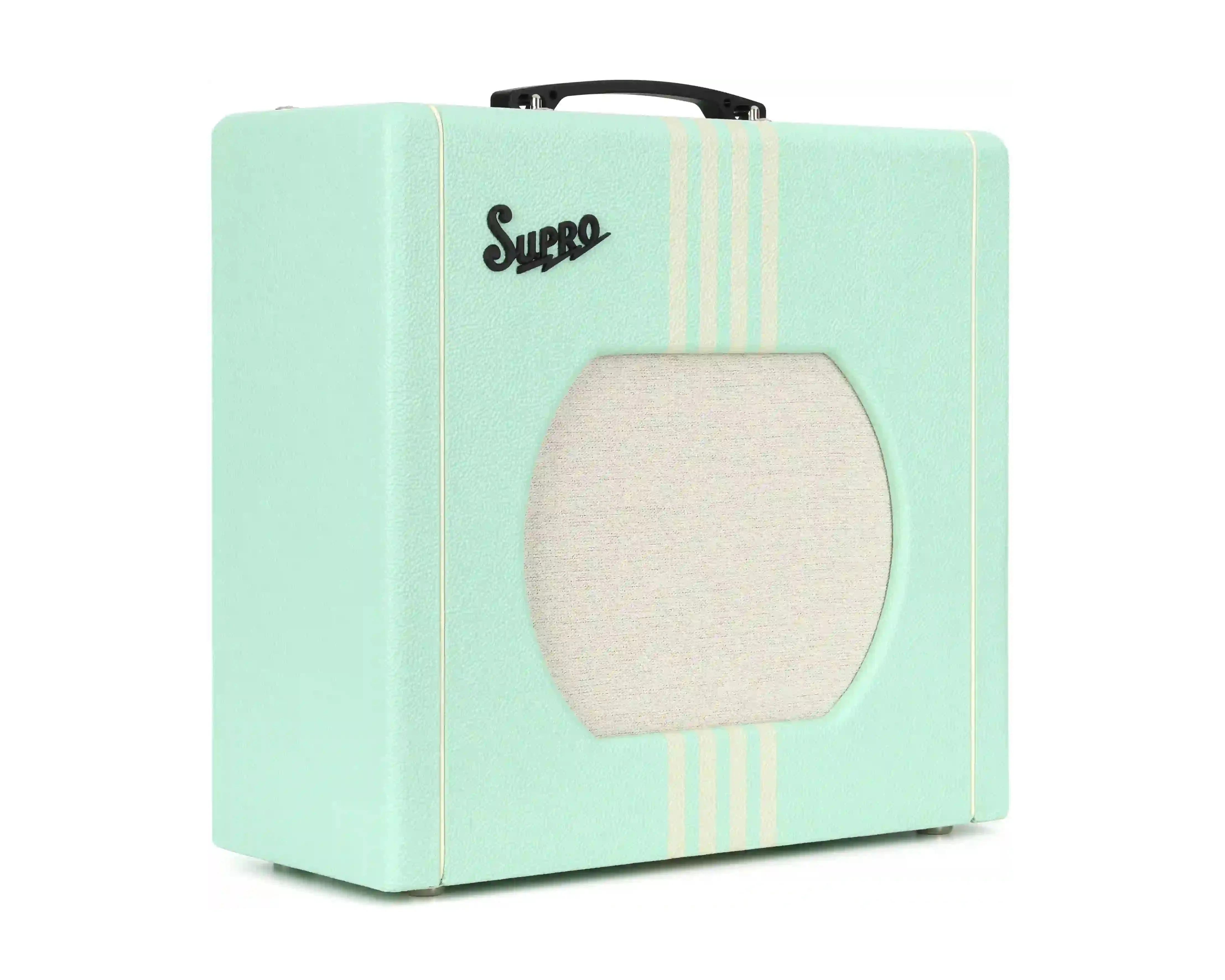 Supro Delta King 12 Guitar Amplifier - Seafoam/Cream - Image 2