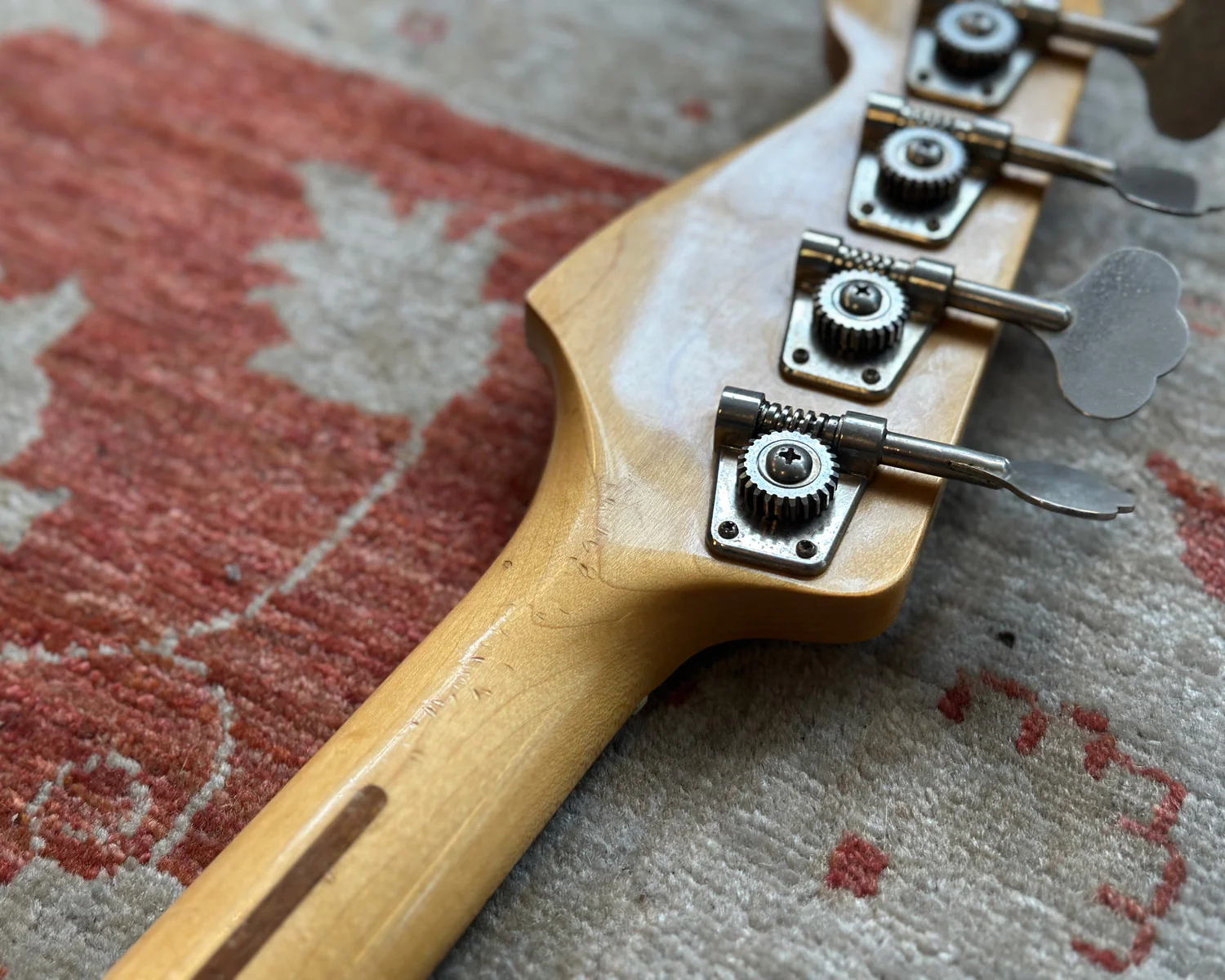Fernandes FPB-55N Precision Bass Stone Logo - Image 8