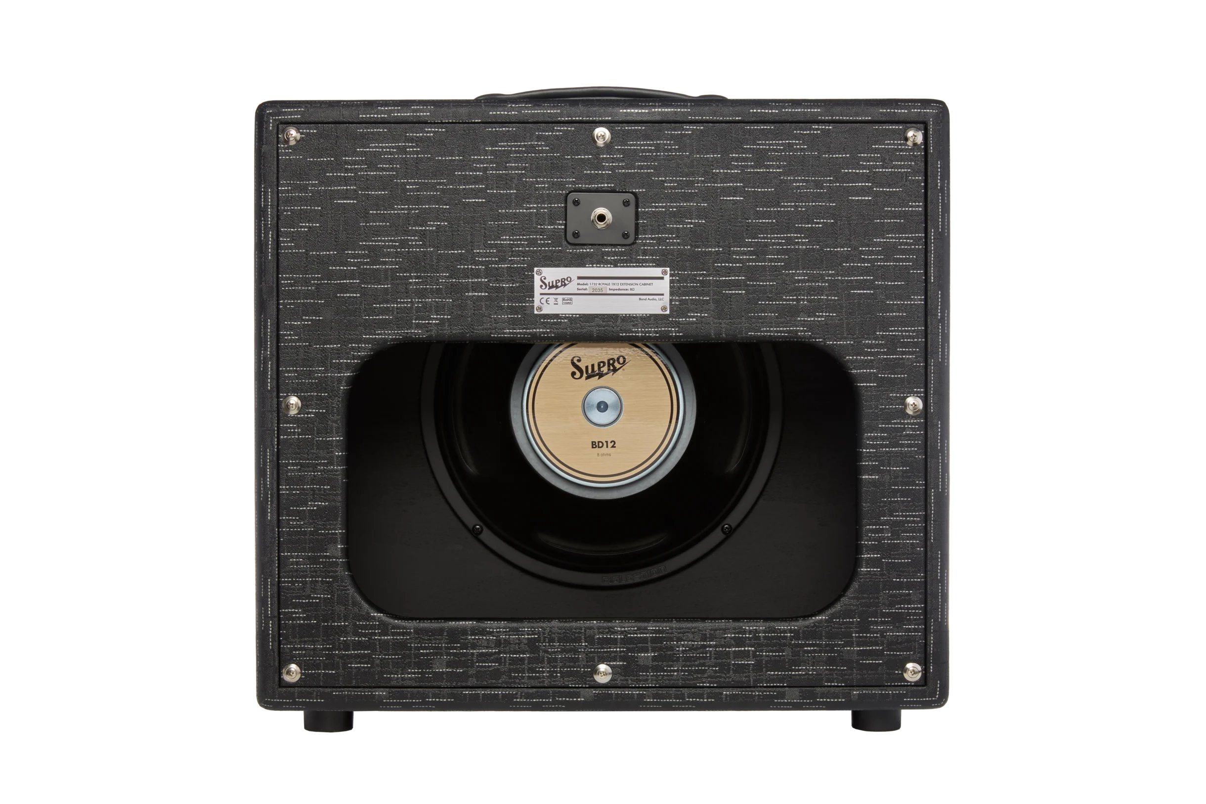 Supro Royale 75 Watt 1X12" Guitar Cabinet - Image 5