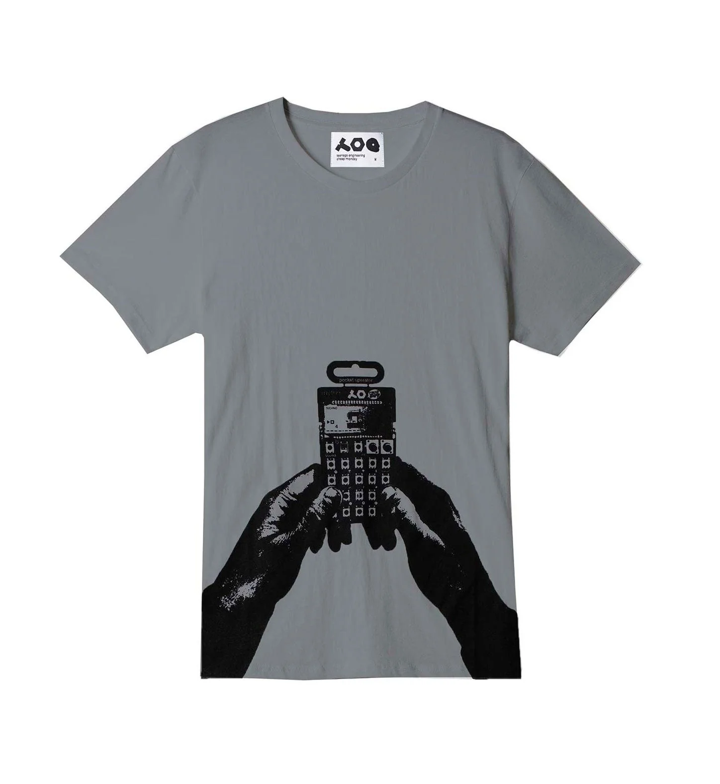 Teenage Engineering "PO-12" Tee Grey