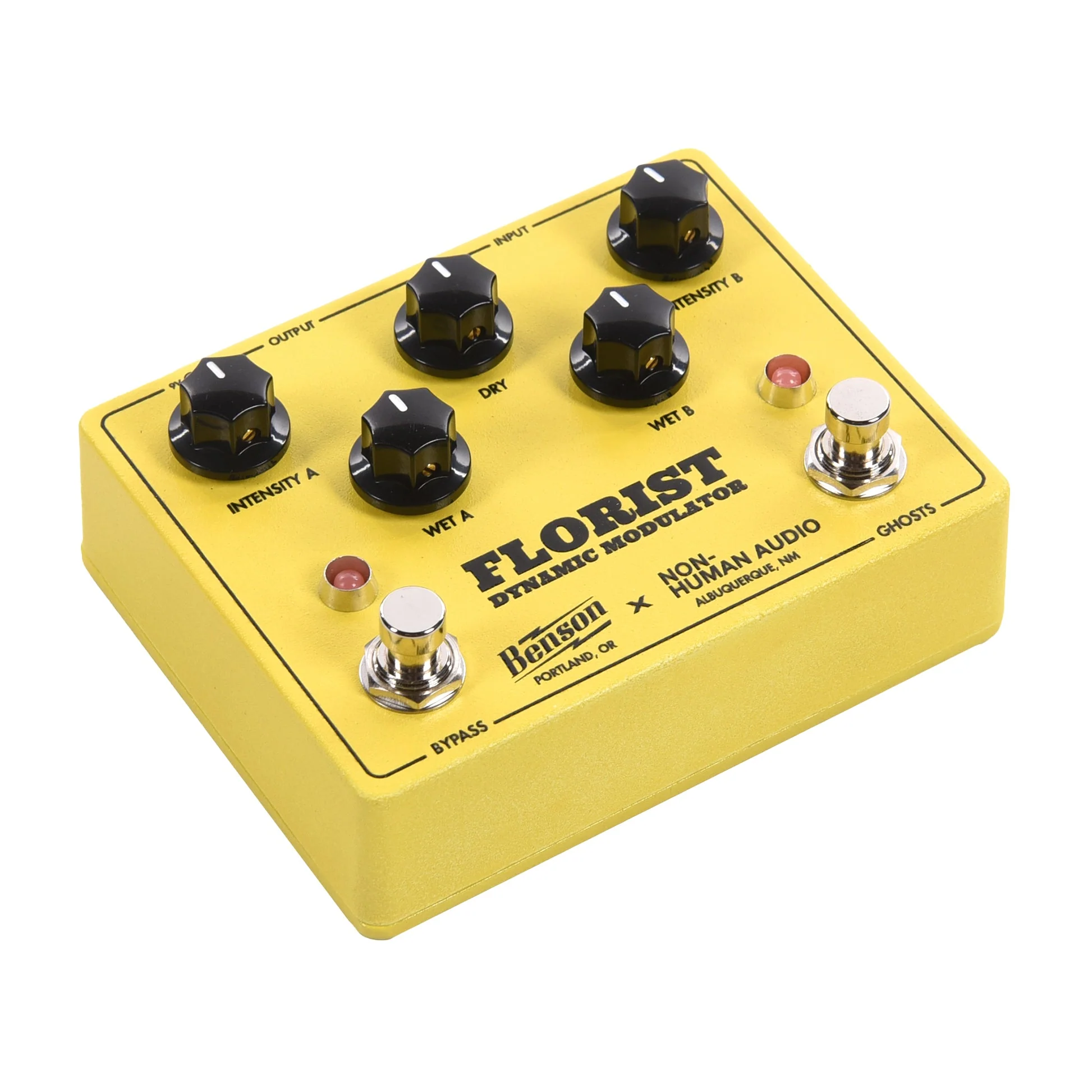 Benson Amplifiers x Non-Human Audio Florist Dynamic Modulator - Yellow - Image 3