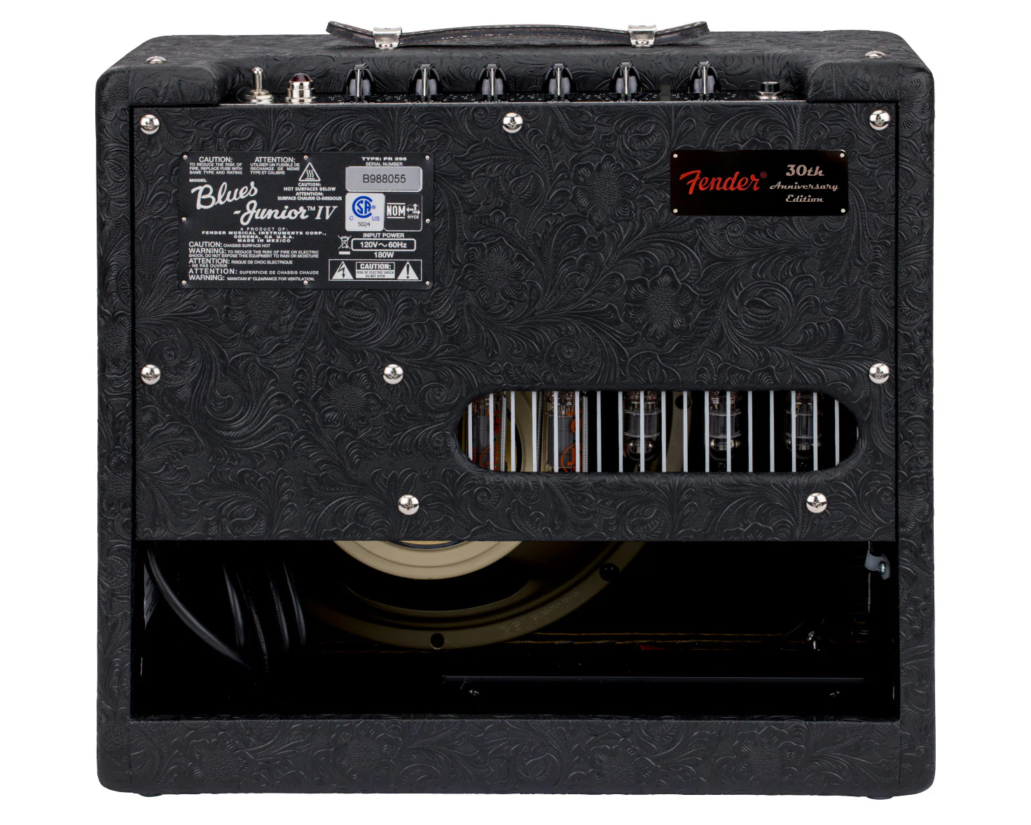 Limited Edition Fender Blues Junior IV 30th Anniversary 15 Watt 1x12" Guitar Amplifier - Image 3