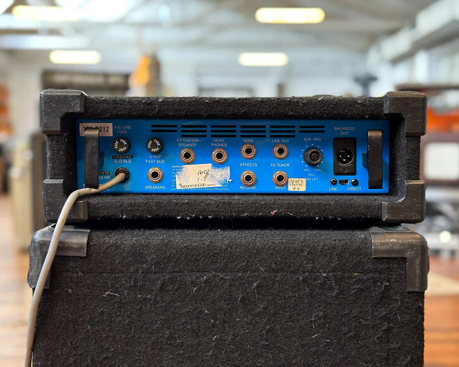SWR Electric Blue 160 Watt Head With 2x10" Baby Blue Monitor - Image 4