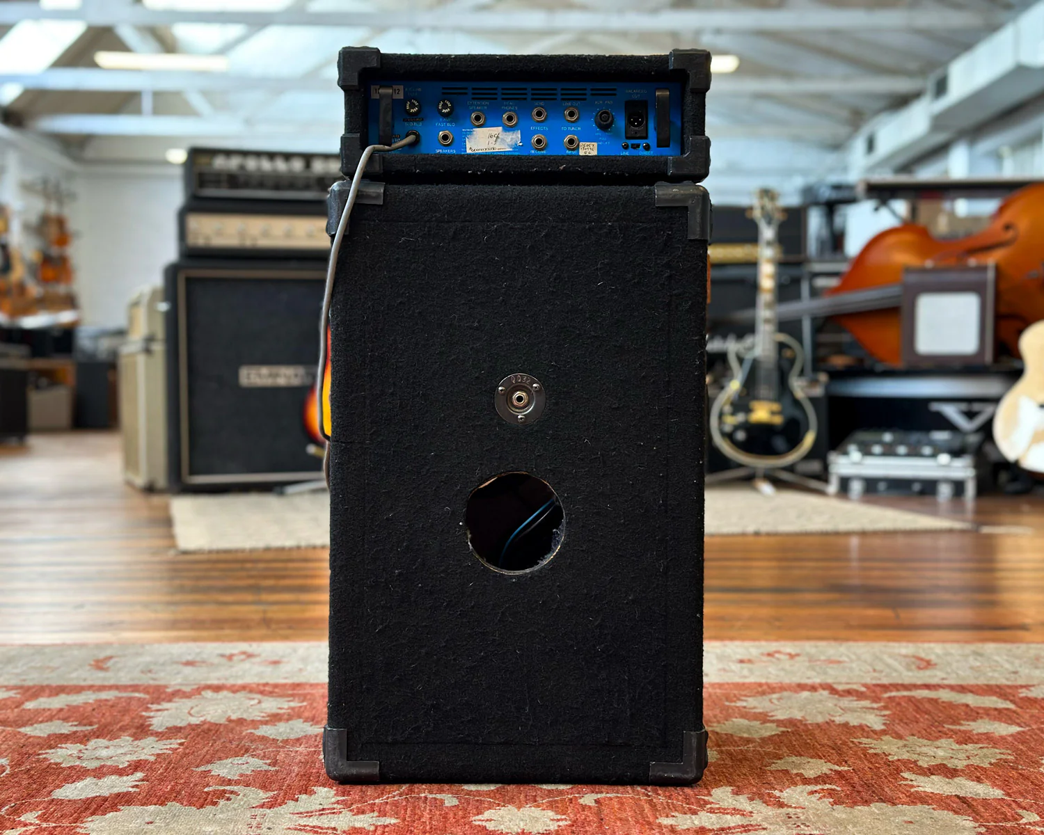 SWR Electric Blue 160 Watt Head With 2x10" Baby Blue Monitor - Image 6